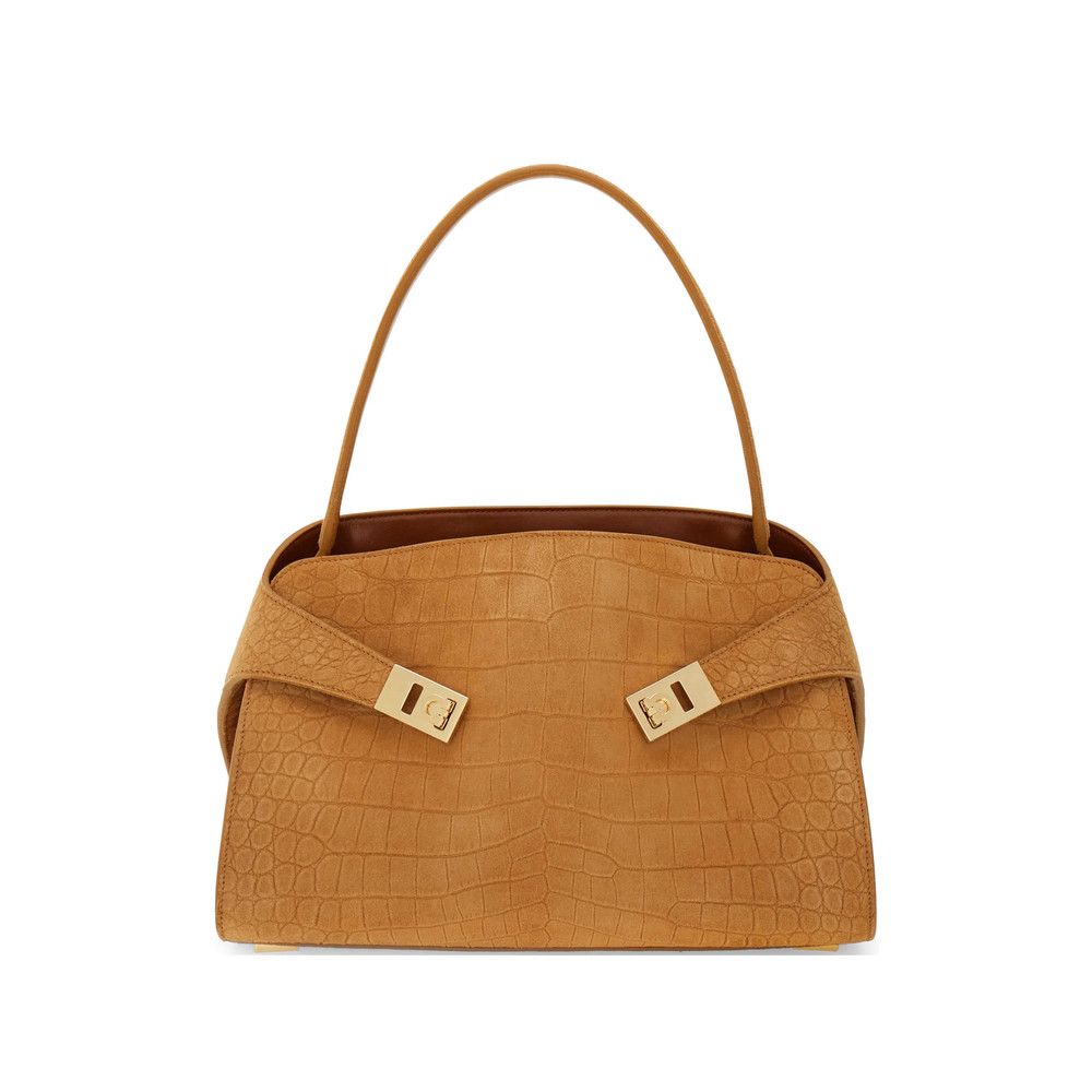 Salvatore Ferragamo Ferragamo NEUTRALS Shoulder Bags Size ONE SIZE - 1 Thumbnail