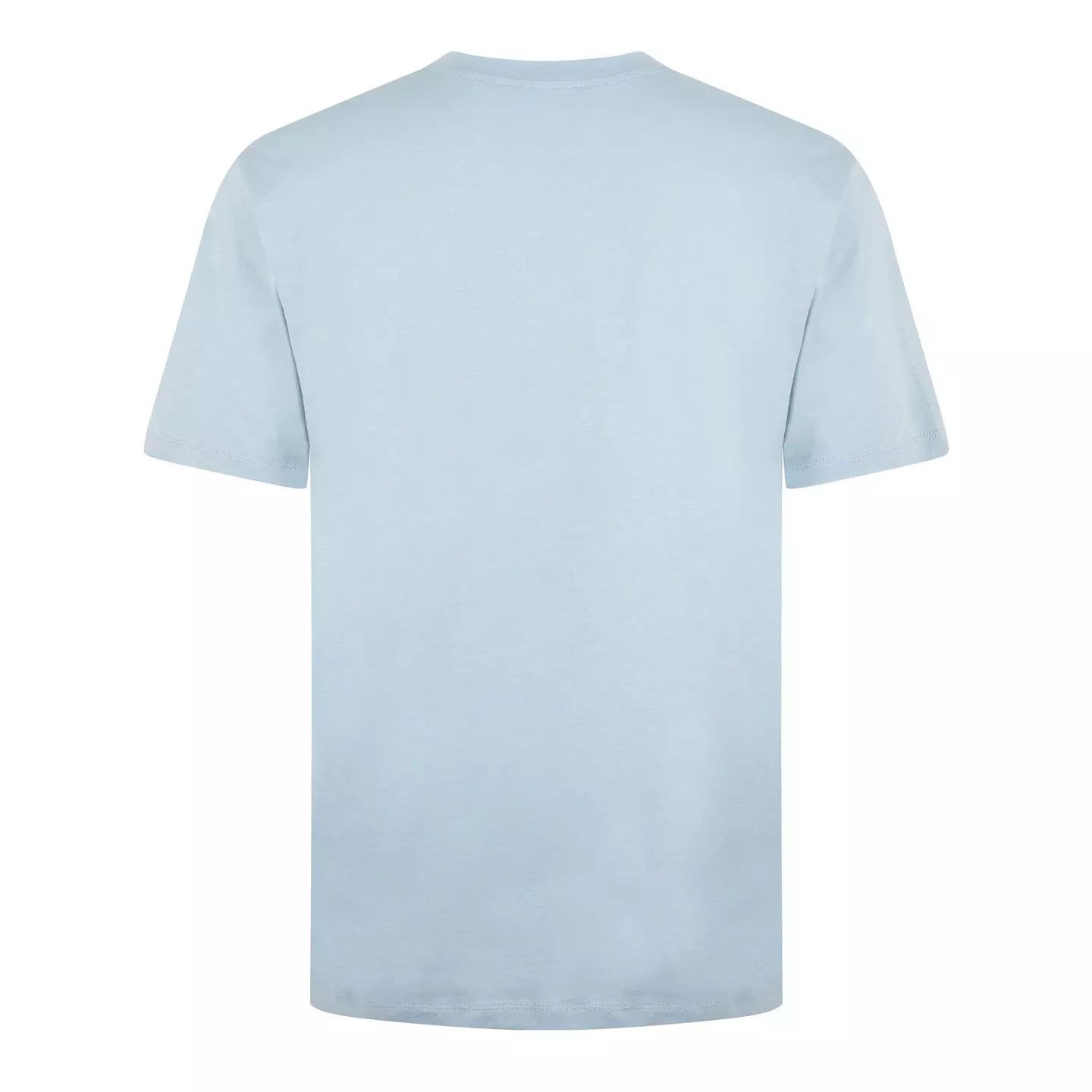 Balmain o1g2r1mq0426 Paris Print Logo Cotton T-Shirt in Blue Size US XL / EU 56 / 4 - 6 Thumbnail