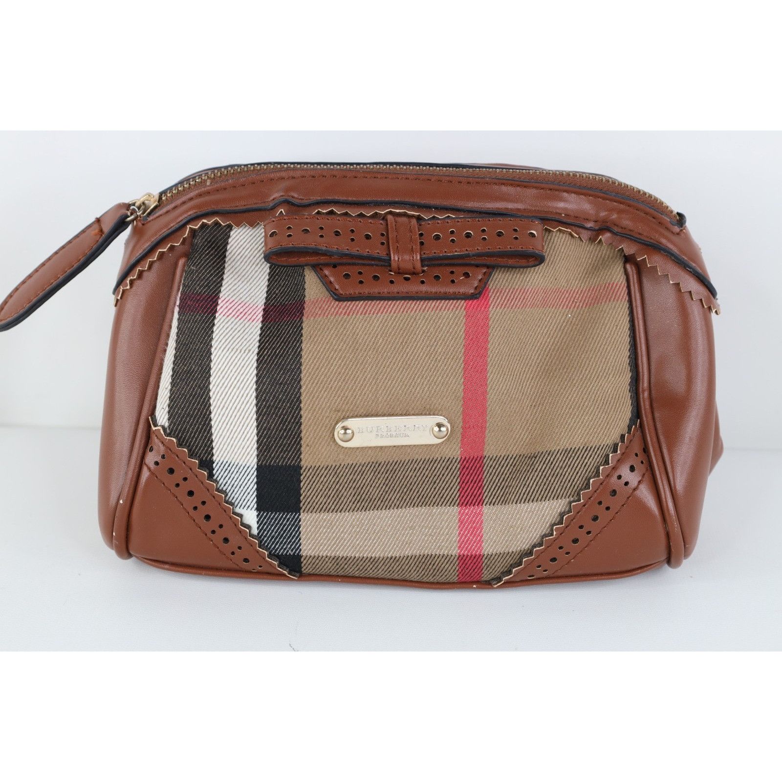 Burberry Vintage Burberry Prorsum Novacheck Plaid Toiletry Bag Size ONE SIZE - 1 Thumbnail