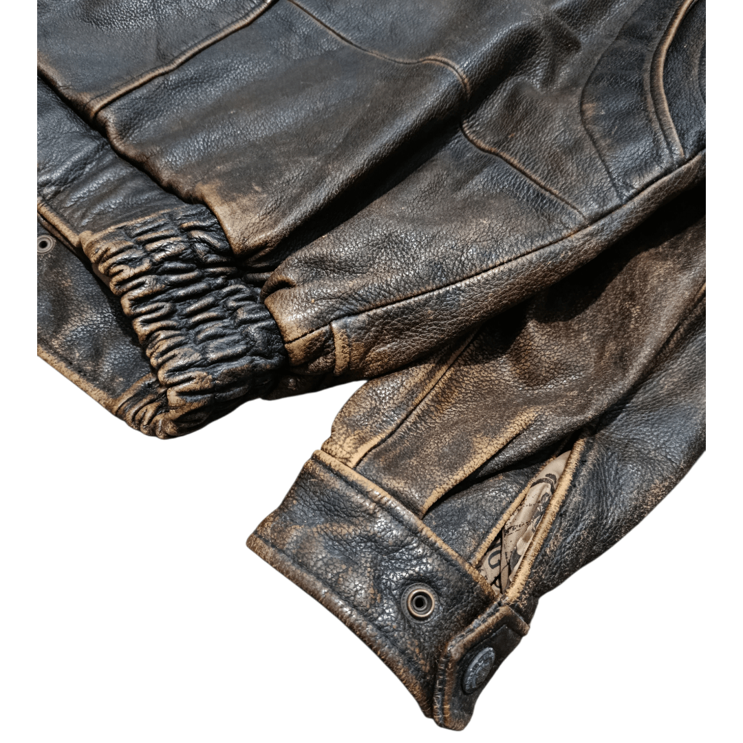Harley Davidson Vintage Harley Davidson leather jacket Size US M / EU 48-50 / 2 - 5 Thumbnail