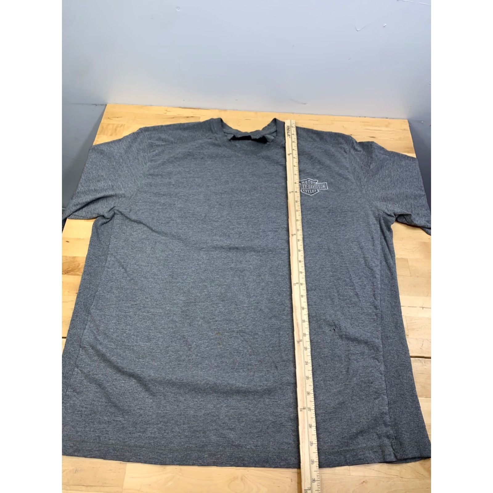 Harley Davidson Harley-Davidson Shirt Men XL Gray Biker Motorcycle Logo 12926 Size US XL / EU 56 / 4 - 5 Thumbnail