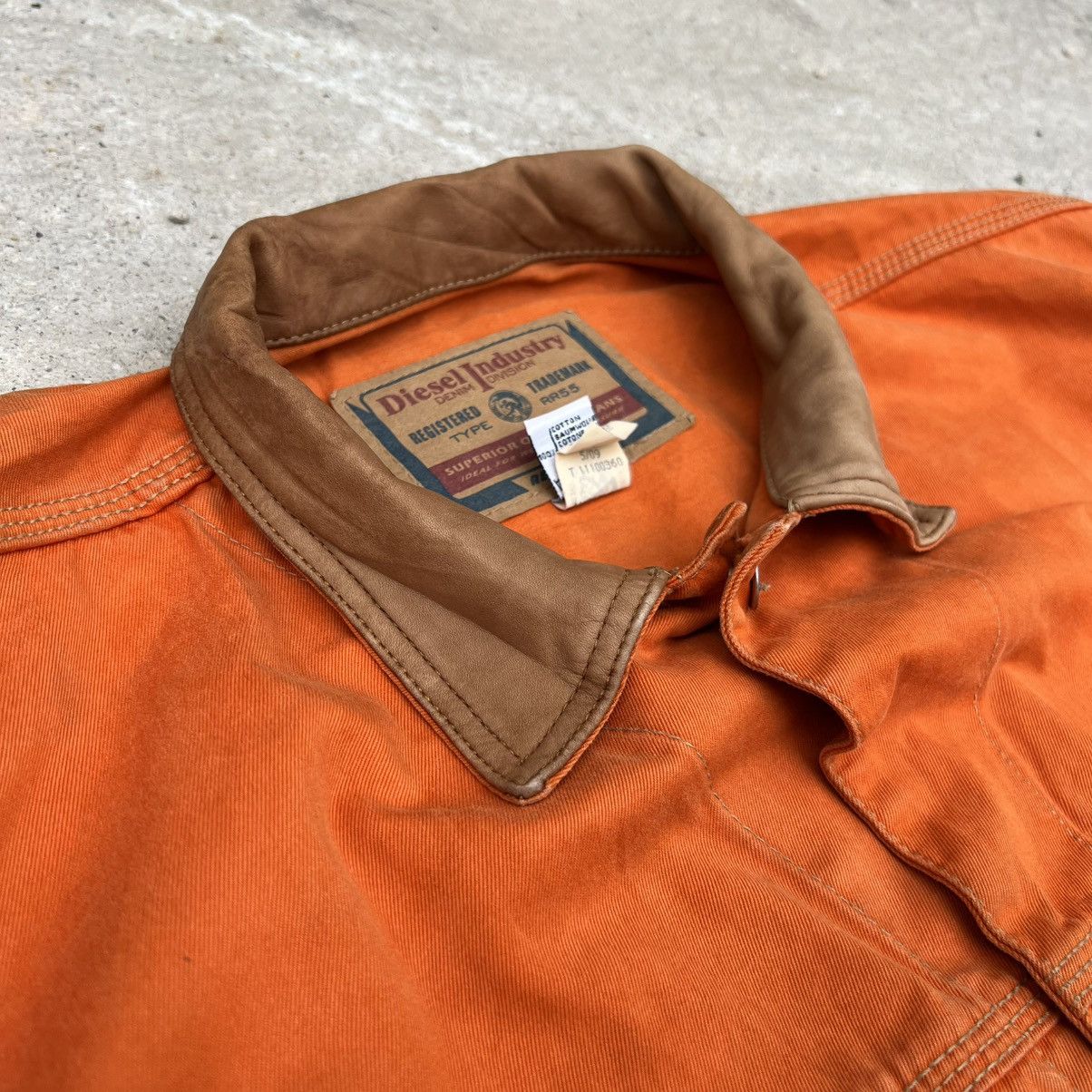 Diesel × Vintage Vintage 90s Diesel Denim Jacket Size US L / EU 52-54 / 3 - 11 Thumbnail