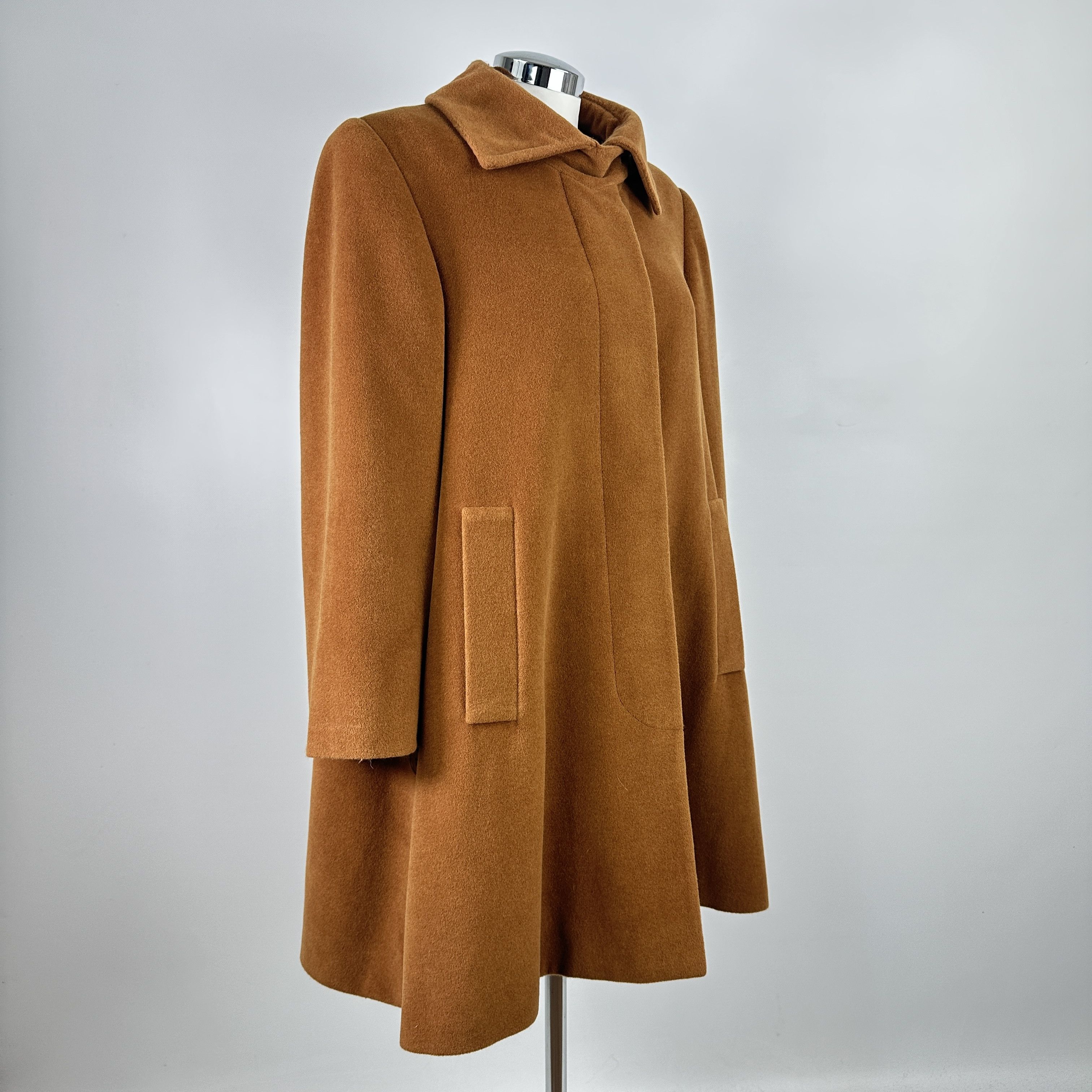 PIACENZA 1833 CAPPOTTO PIACENZA Cashgora Cashmere Angora – 44 IT Size M / US 6-8 / IT 42-44 - 1 Thumbnail