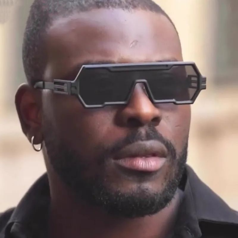 VIBE Vibe Street ins style custom avant-garde sunglasses Size ONE SIZE - 6 Thumbnail