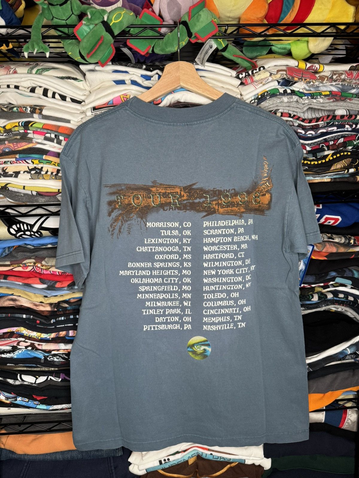 Band Tees VTG 1998 Candlebox Happy Pills Band Tour T-Shirt Large Rock Size US L / EU 52-54 / 3 - 4 Thumbnail