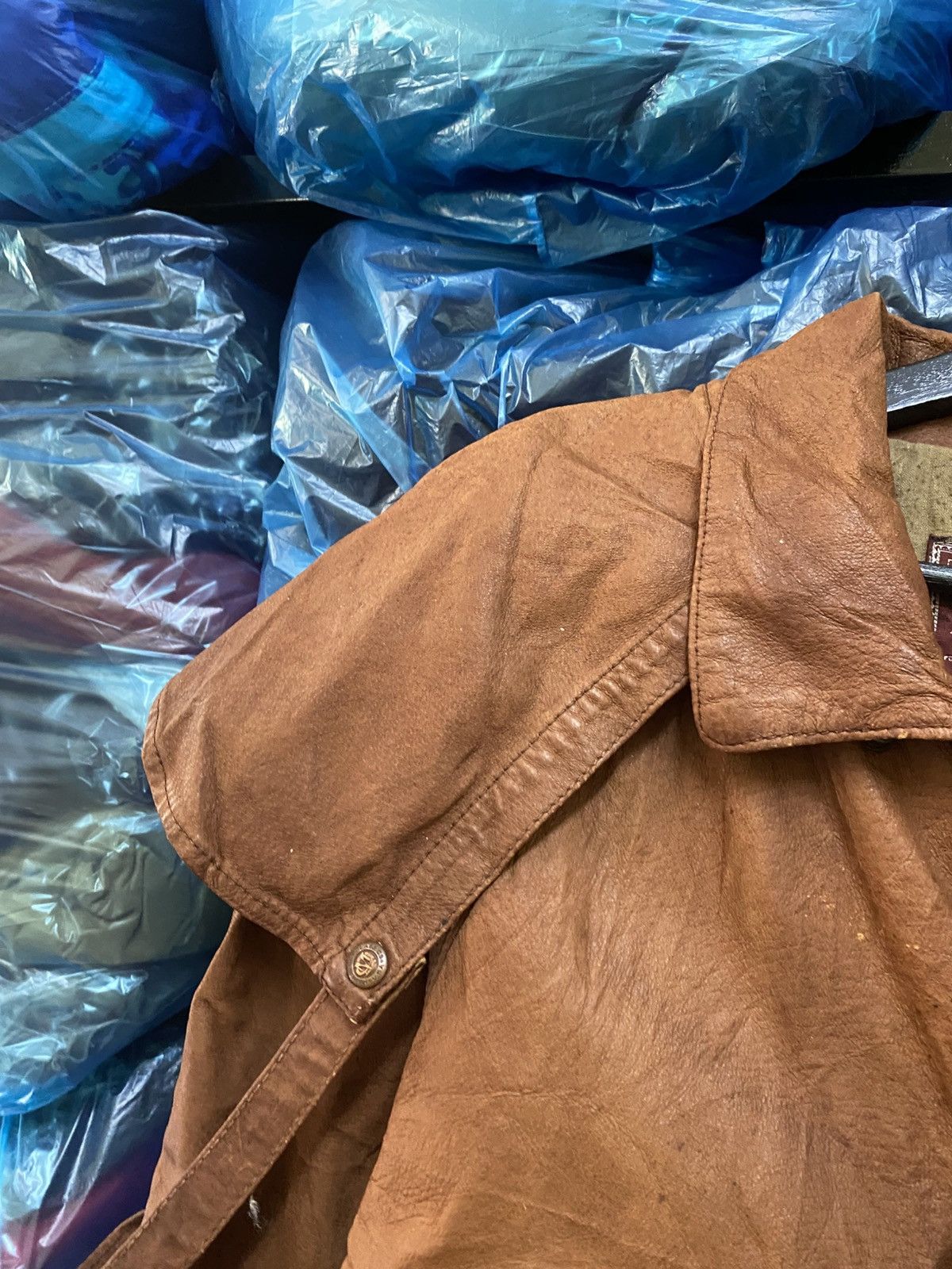 Marlboro Classics 1st Edition 80s Marlboro Classics Brown Cotton Duster Riding Size US L / EU 52-54 / 3 - 8 Thumbnail