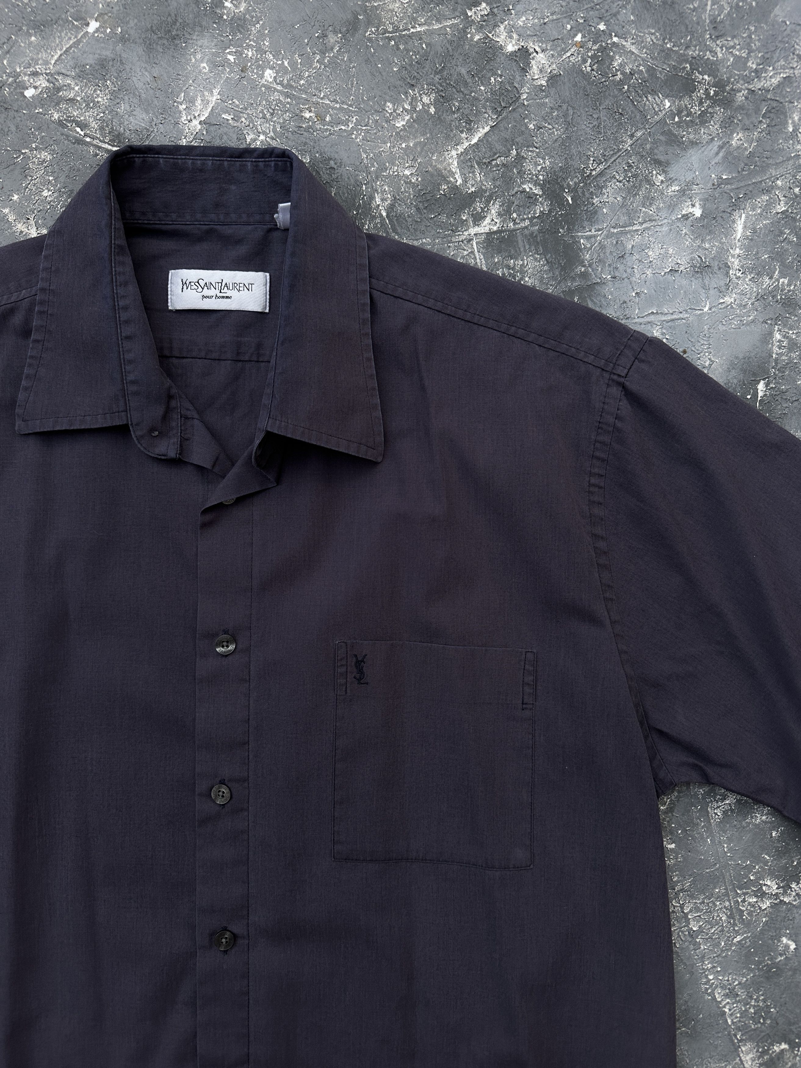 Vintage × Yves Saint Laurent vintage ysl yves saint laurent shirt Size US L / EU 52-54 / 3 - 3 Thumbnail