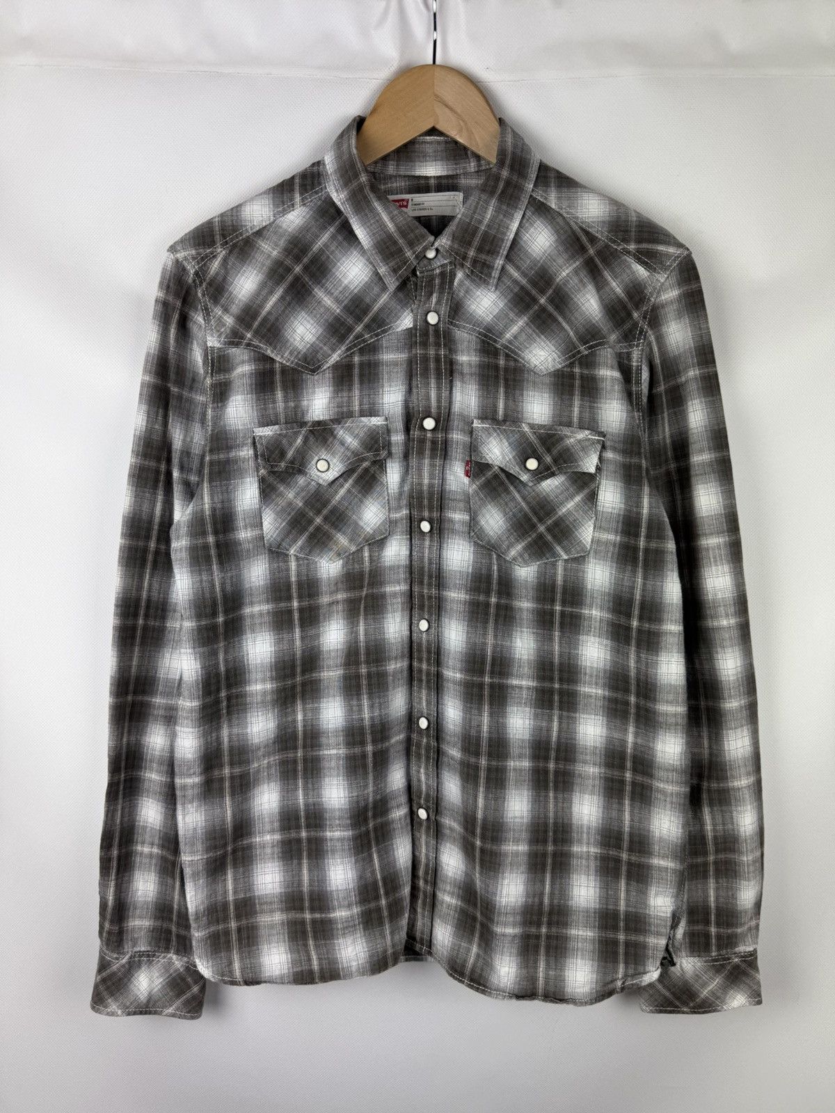 Levi's Levis Vintage Checked Western Long Sleeve Button Up Shirt Size US M / EU 48-50 / 2 - 1 Thumbnail