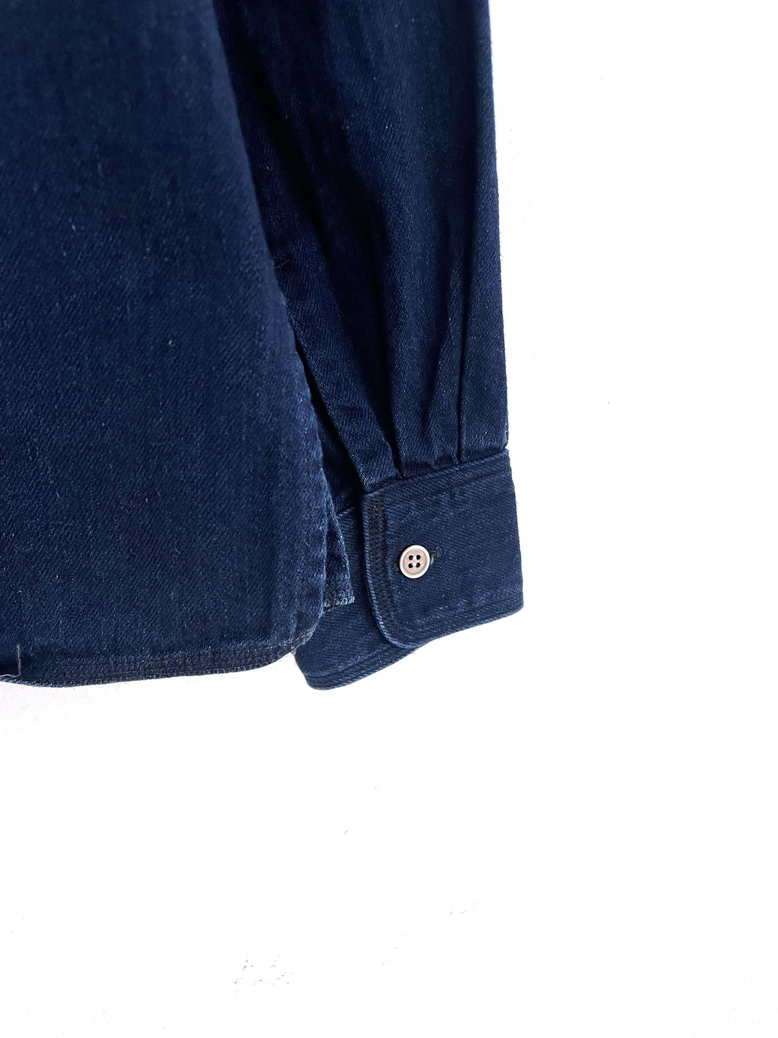 Kapital Asymmetrical Denim Shirt Size US L / EU 52-54 / 3 - 8 Thumbnail