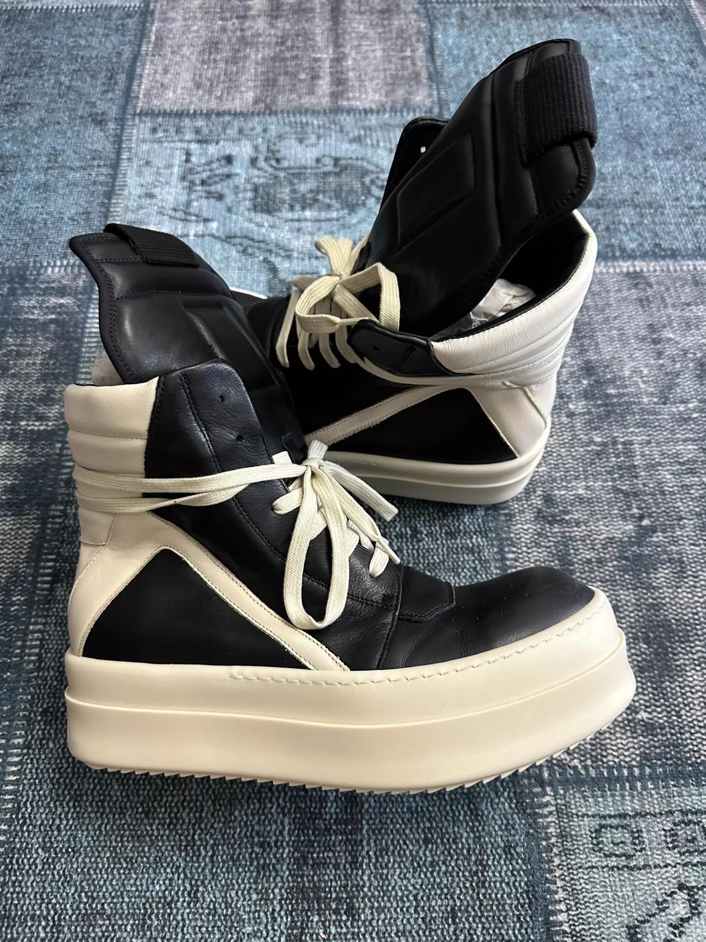 Rick Owens Rick Owens Mainline Thick Sole Inverted Triangle 42 New Size US 9 / EU 42 - 3 Thumbnail