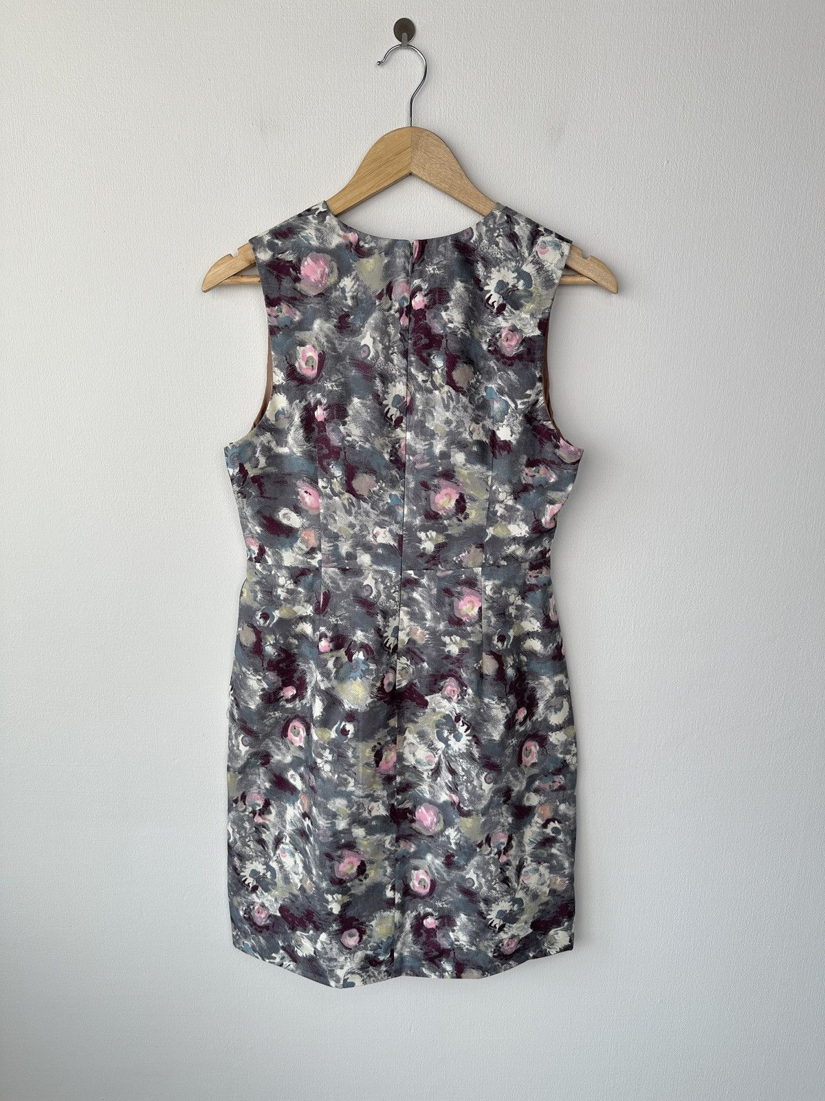 Kenzo KENZO Paris Floral Print Cotton Silk Sleeveless Mini Dress Size S / US 4 / IT 40 - 2 Thumbnail