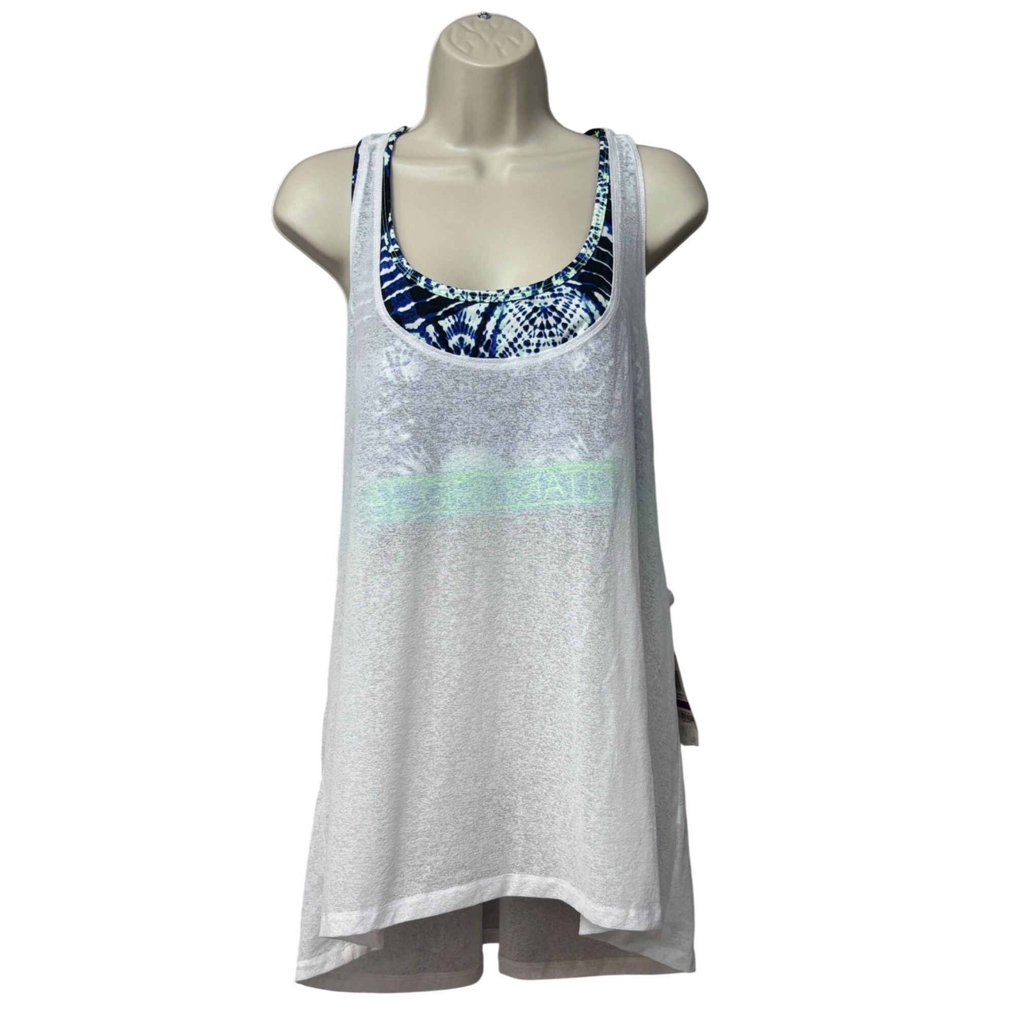 Other Material Girl Active Juniors' Layered-look Tank Top/ Bra Com Size XXL / US 16-18 / IT 52-54 - 11 Thumbnail