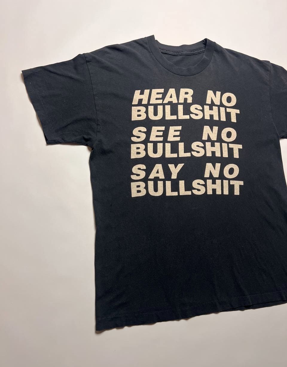 Band Tees × Rap Tees × Vintage 1993 CREDIT TO THE NATION HEAR NO BULLSHIT Size US XL / EU 56 / 4 - 4 Thumbnail