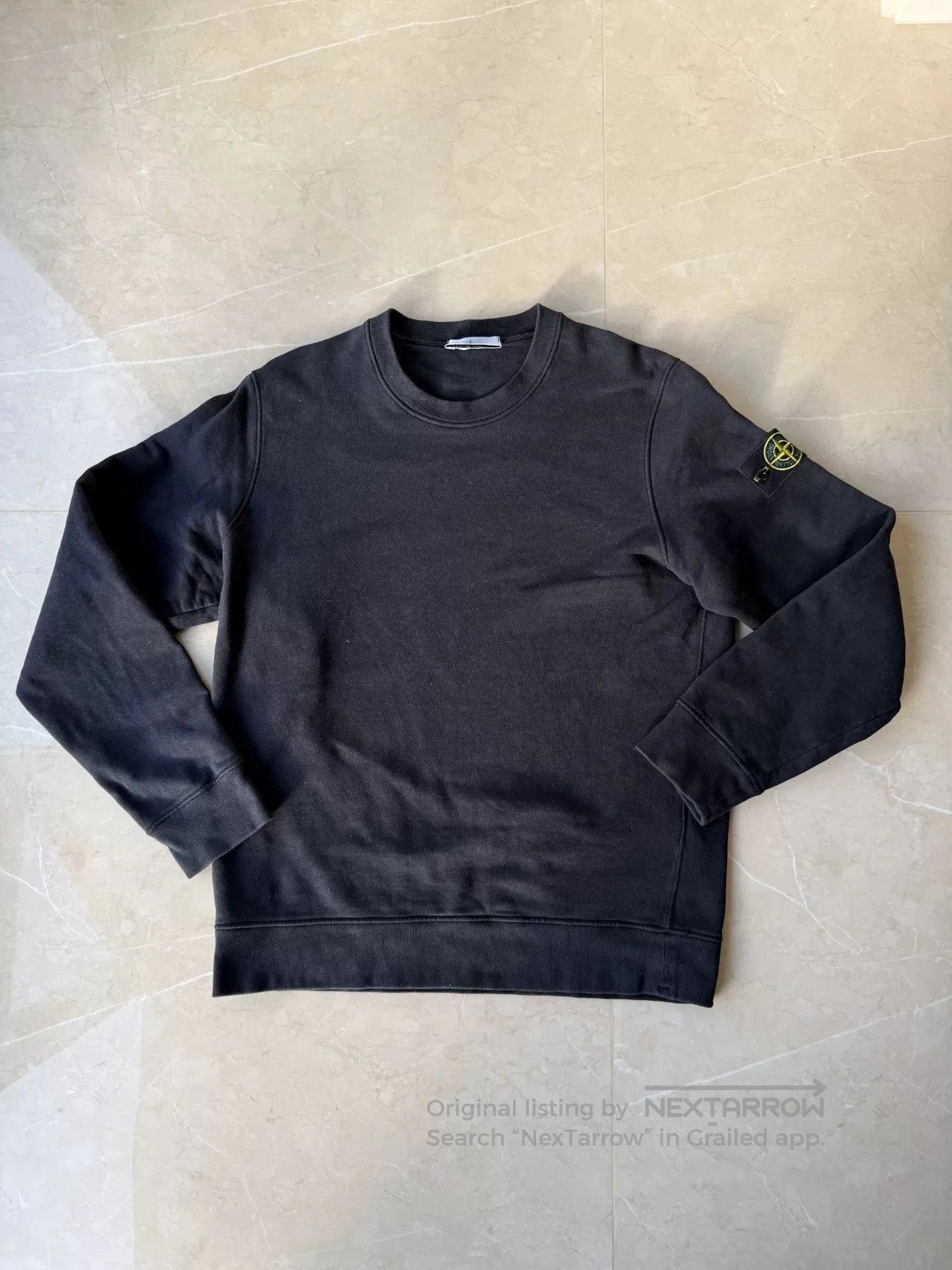 Stone Island Stone Island Black Crewneck Sweatshirt. Size US XL / EU 56 / 4 - 1 Thumbnail