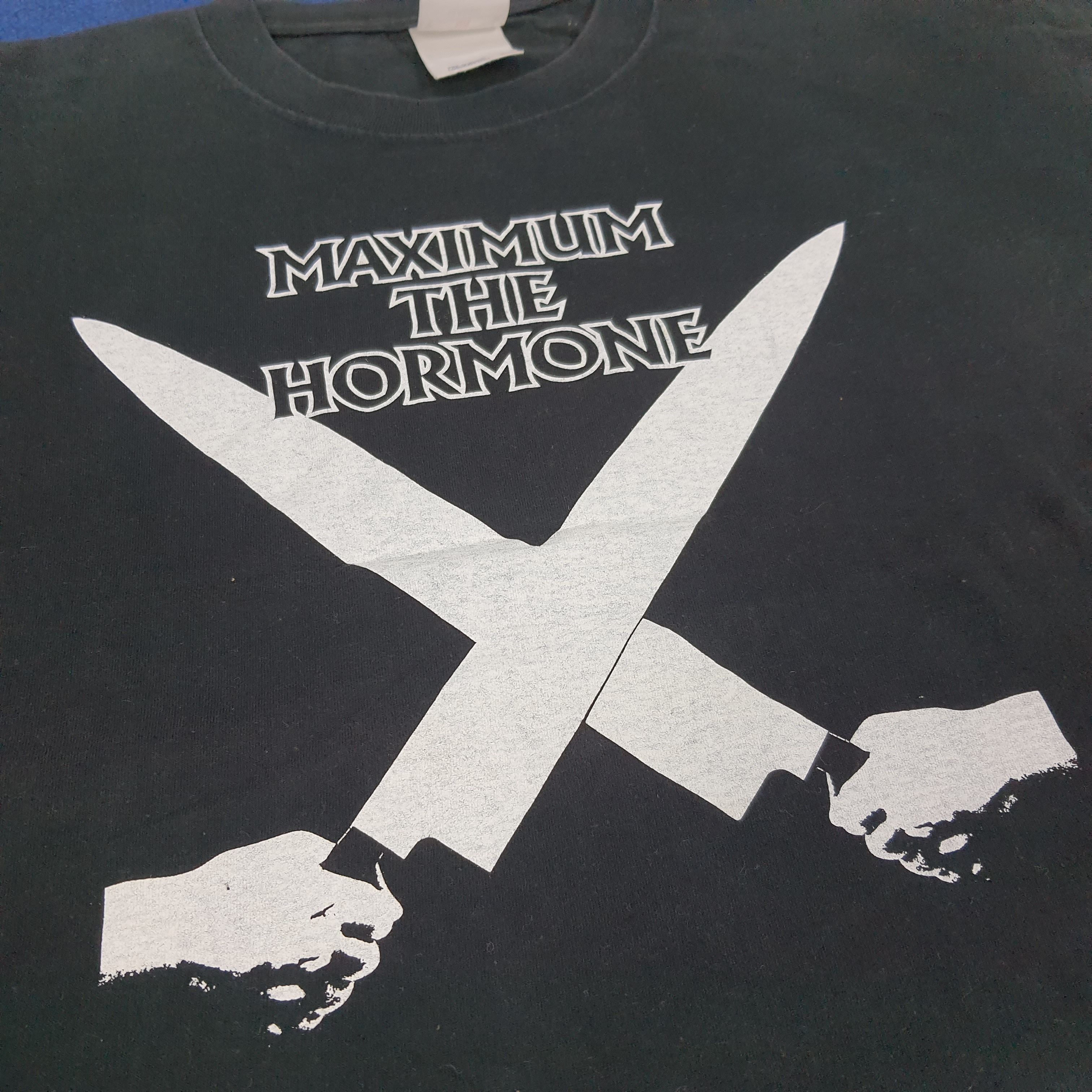 Band Tees × Japanese Brand × Vintage Vintage Maximum the Hormone Japanese Band Tshirt Size US L / EU 52-54 / 3 - 2 Thumbnail