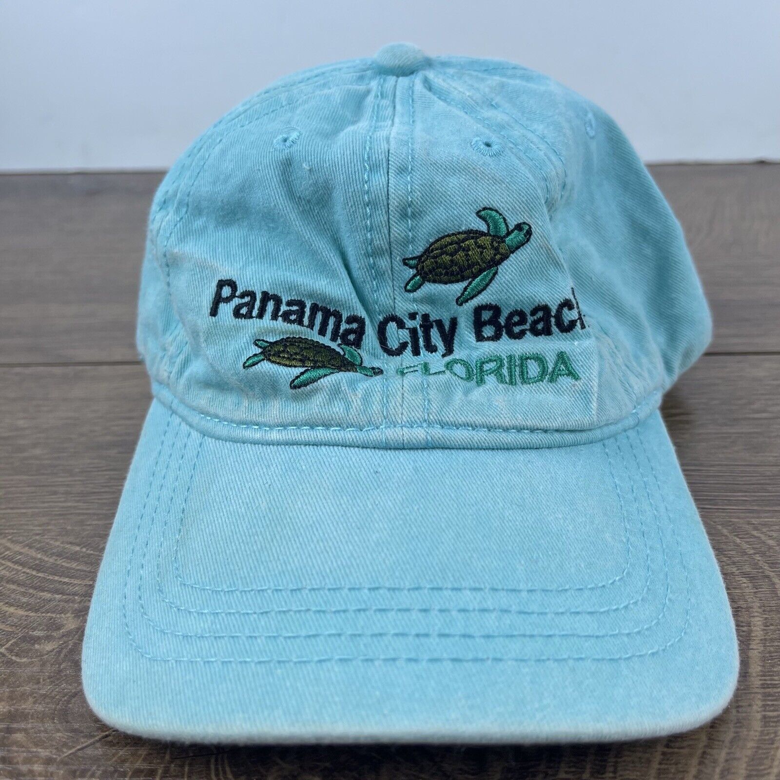 Other Panama City Beach Hat Florida Teal Blue Adjustable Hat Teal Size ONE SIZE - 3 Thumbnail