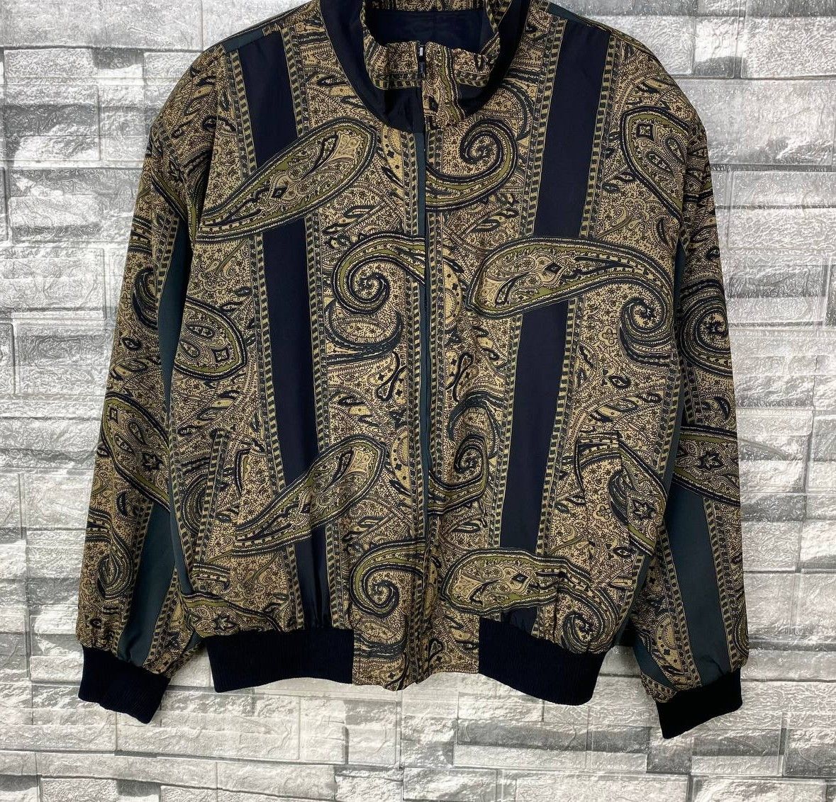 Japanese Brand × Vintage VINTAGE JAPAN PAISLEY JACKET like HERMES Size US L / EU 52-54 / 3 - 4 Thumbnail