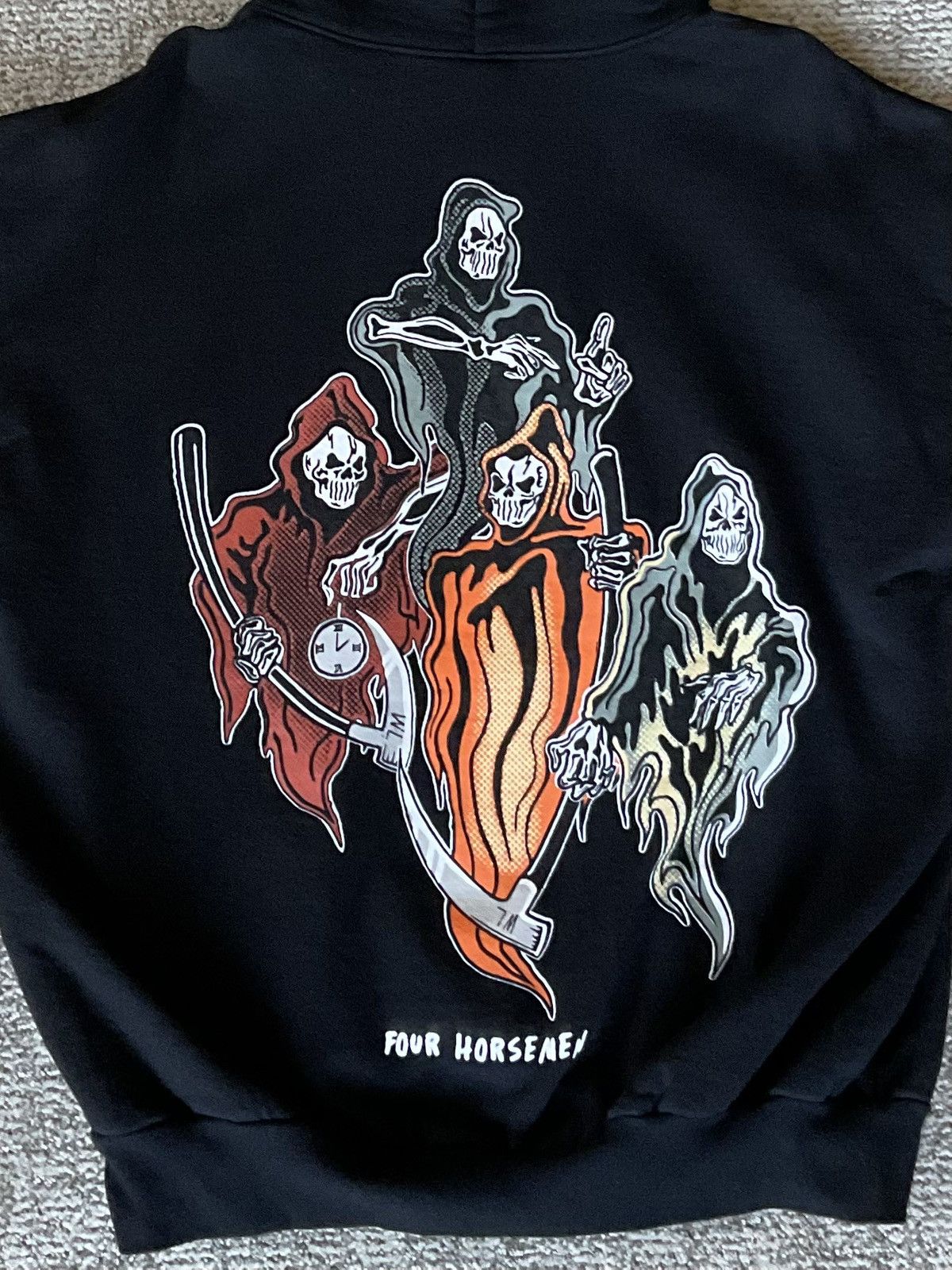 Warren Lotas Four Horsemen Hooded Sweatshirt Size US XL / EU 56 / 4 - 3 Thumbnail