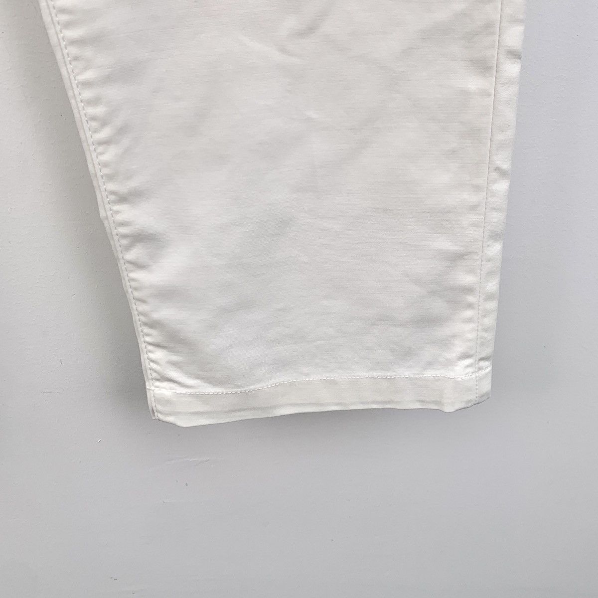 Loro Piana Loro Piana White Cotton Casual Pants K26WX Size US 32 / EU 48 - 4 Thumbnail