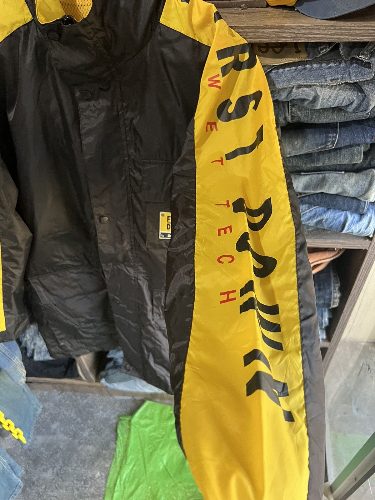 Other 🔥Vintage First Down Wettech Jacket Size US L / EU 52-54 / 3 - 9 Thumbnail
