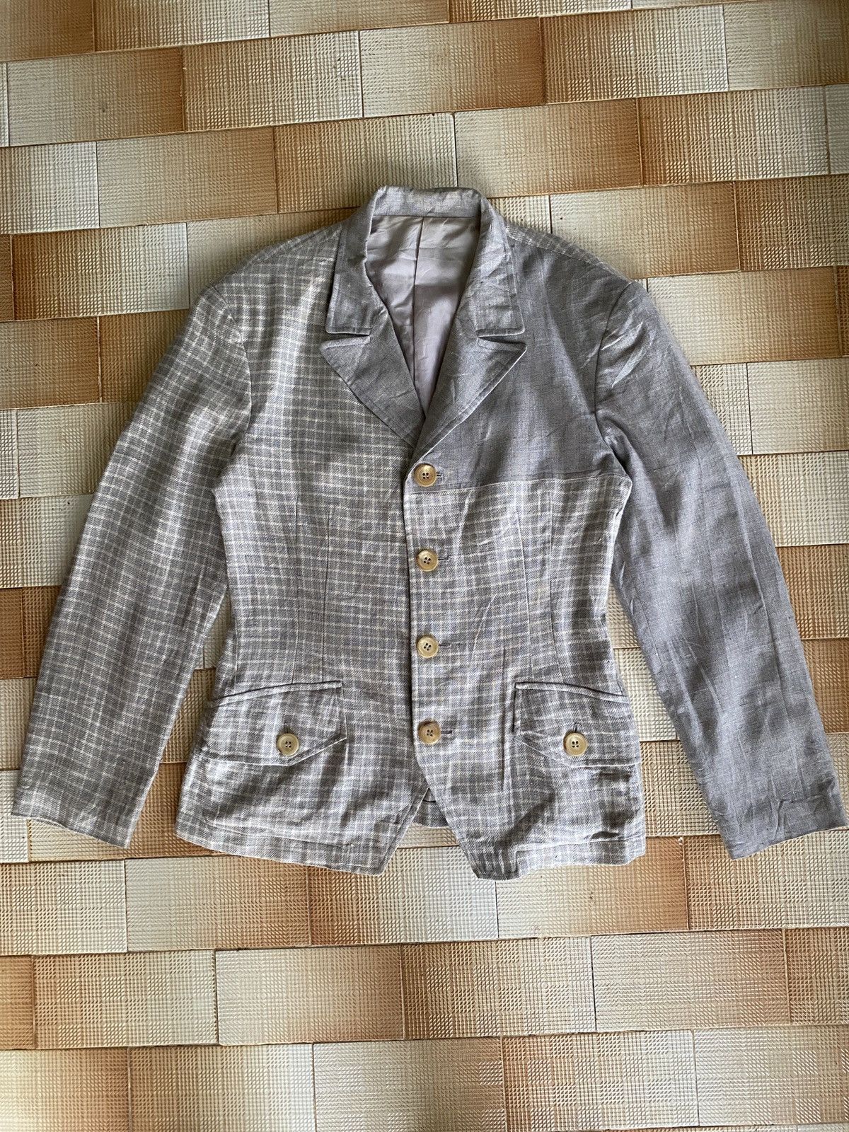 Designer × Y's × Yohji Yamamoto Vintage y’s yohji yamamoto blazzer jacket Size S / US 4 / IT 40 - 1 Thumbnail