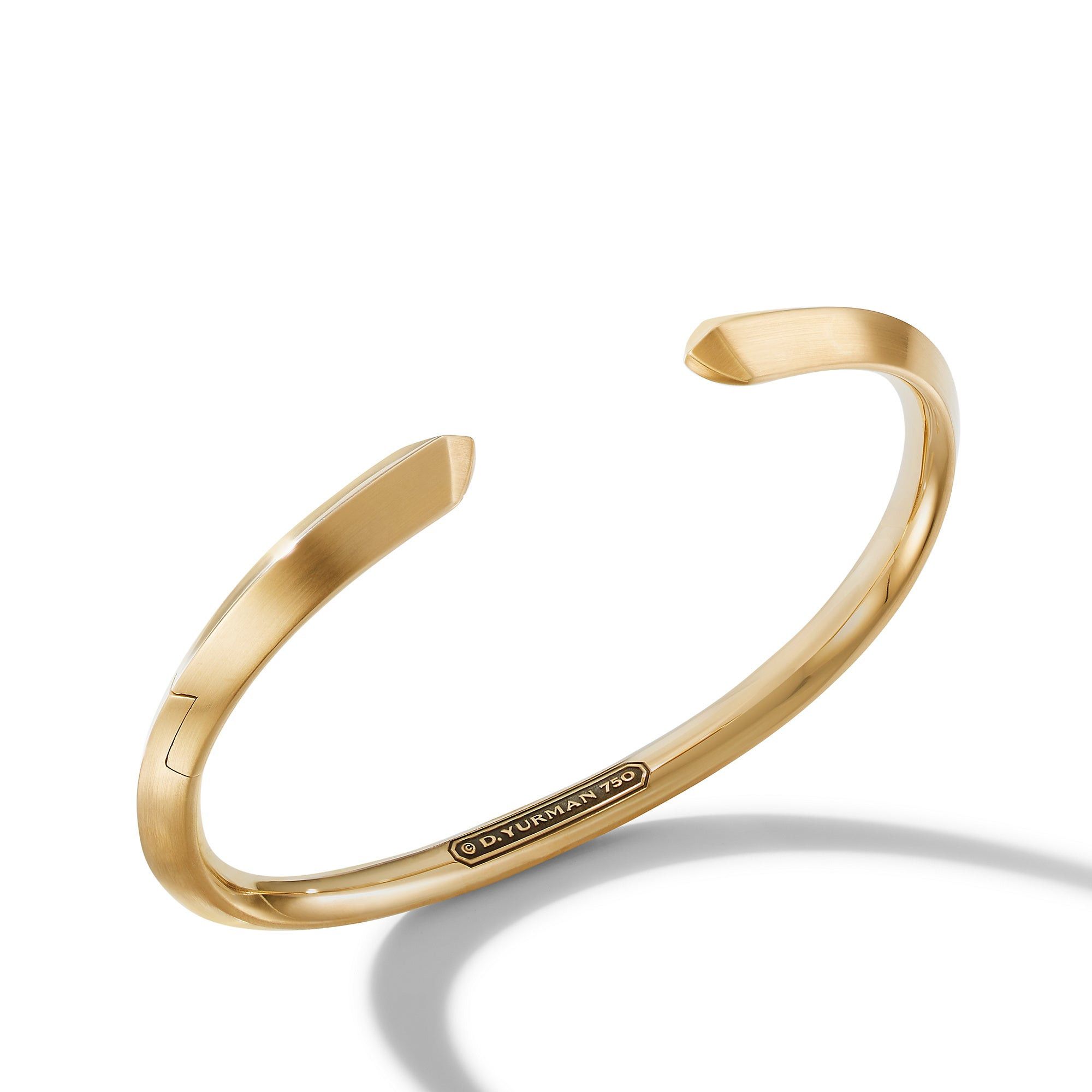 David Yurman o1w1db10325 Size:OS/Cable Edge Cuff Bracelet in Golden Size ONE SIZE - 1 Thumbnail