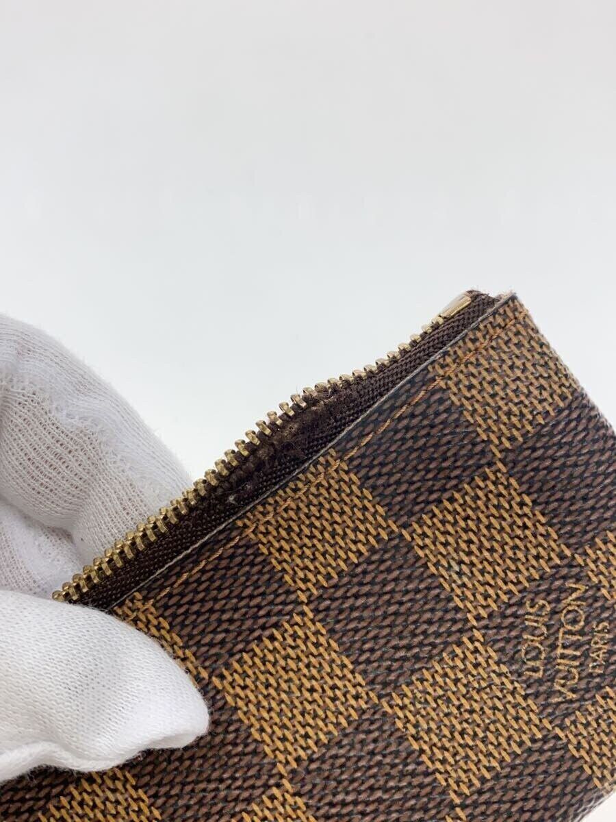 Louis Vuitton Louis Vuitton Damier Ebene Pochette Cle Brown Size ONE SIZE - 6 Thumbnail