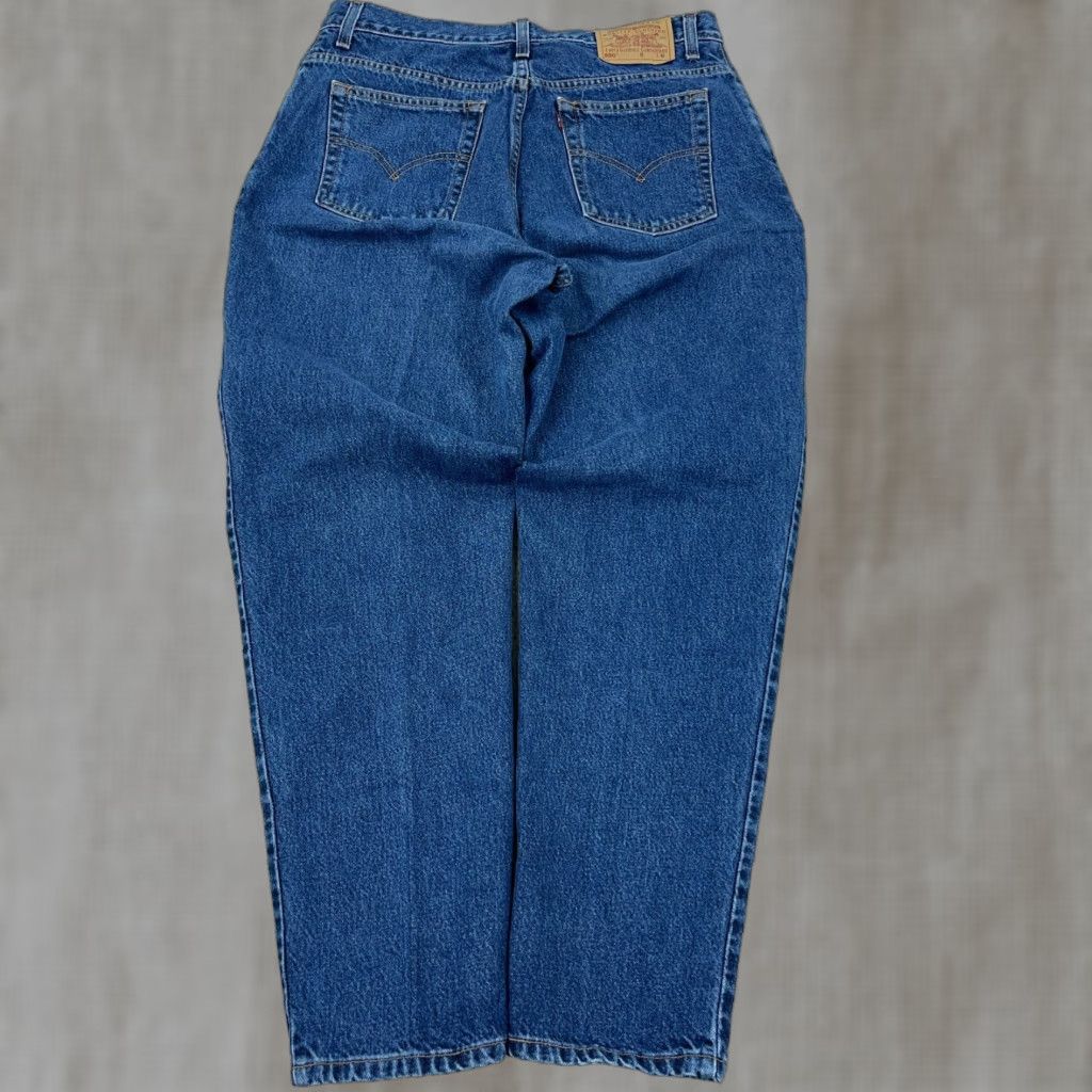 Levi's VINTAGE Levi's 550 Jeans Women 16 Relaxed Fit Tapered 33x30 Blue 90s USA Mens? Womens Size 38" / US 16 / IT 52 - 1 Thumbnail