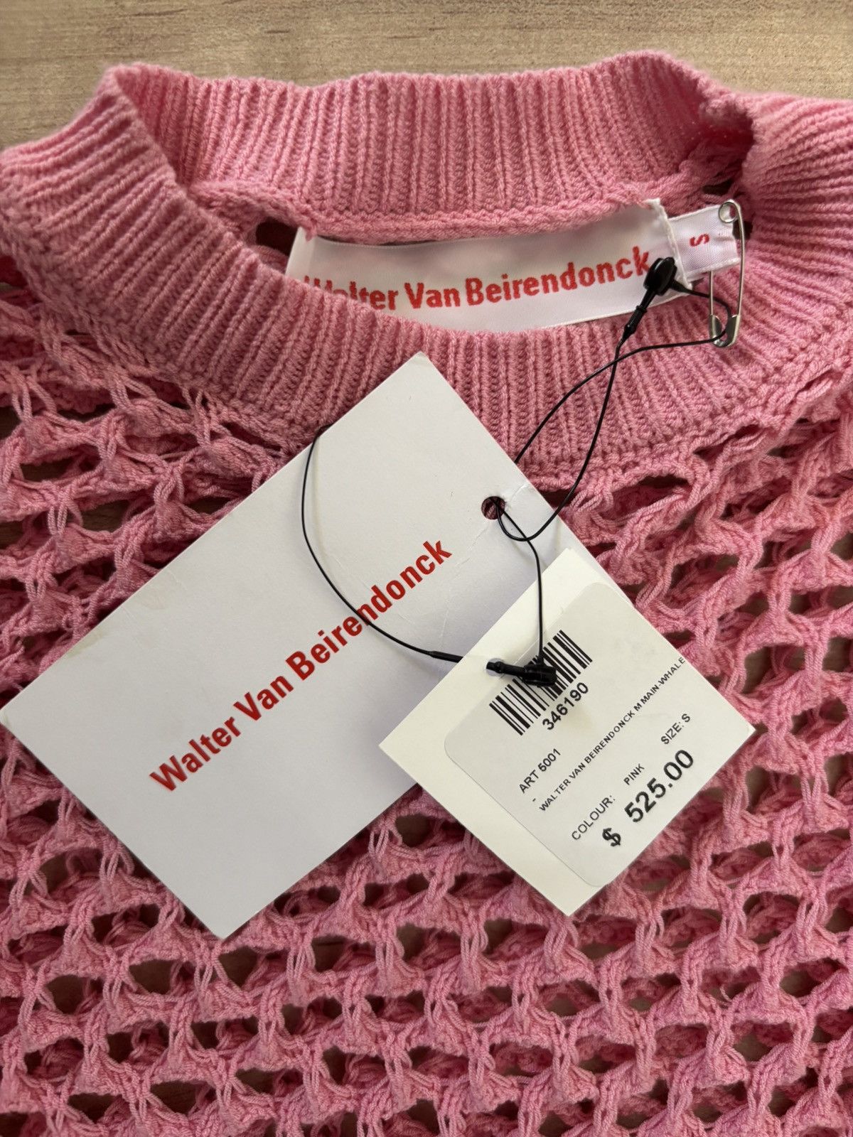 Walter Van Beirendonck Walter Van Bierendonk fish net long sleeve Size S / US 4 / IT 40 - 2 Thumbnail