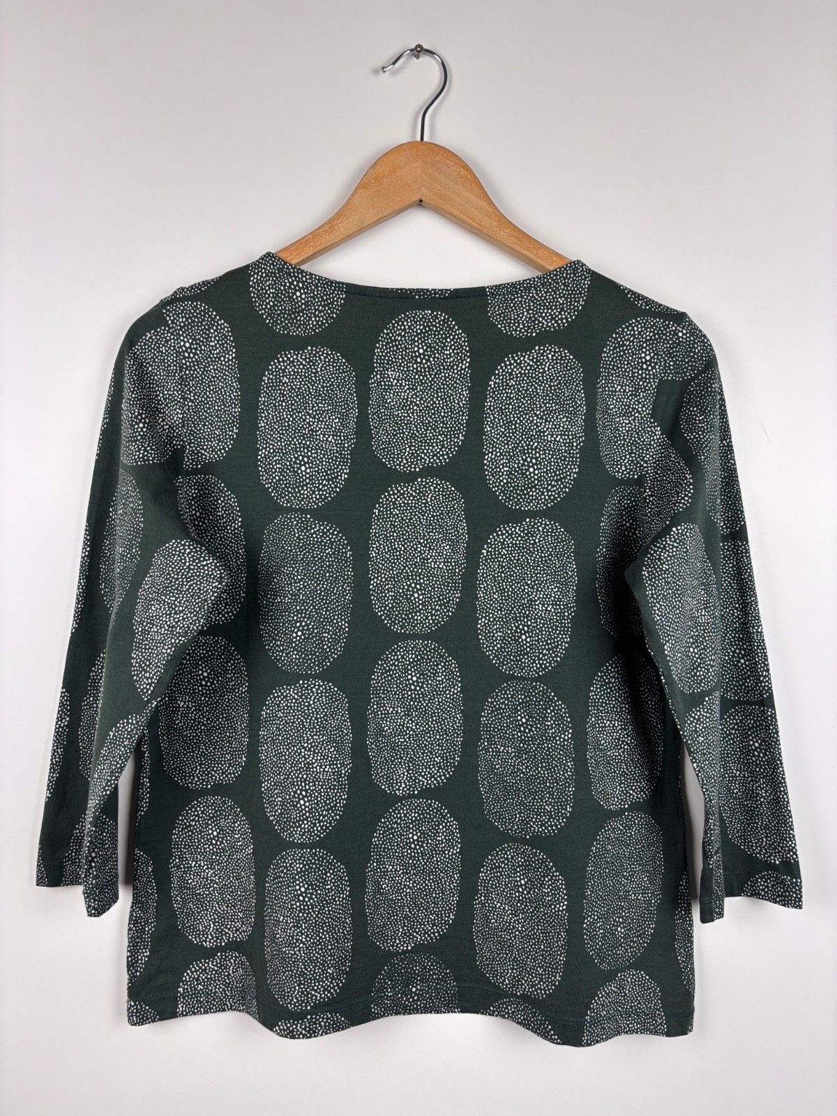 Marimekko Marimekko Ilma Tassu 3/4 Sleeve Pippurikera Pattern Top Size M / US 6-8 / IT 42-44 - 5 Thumbnail