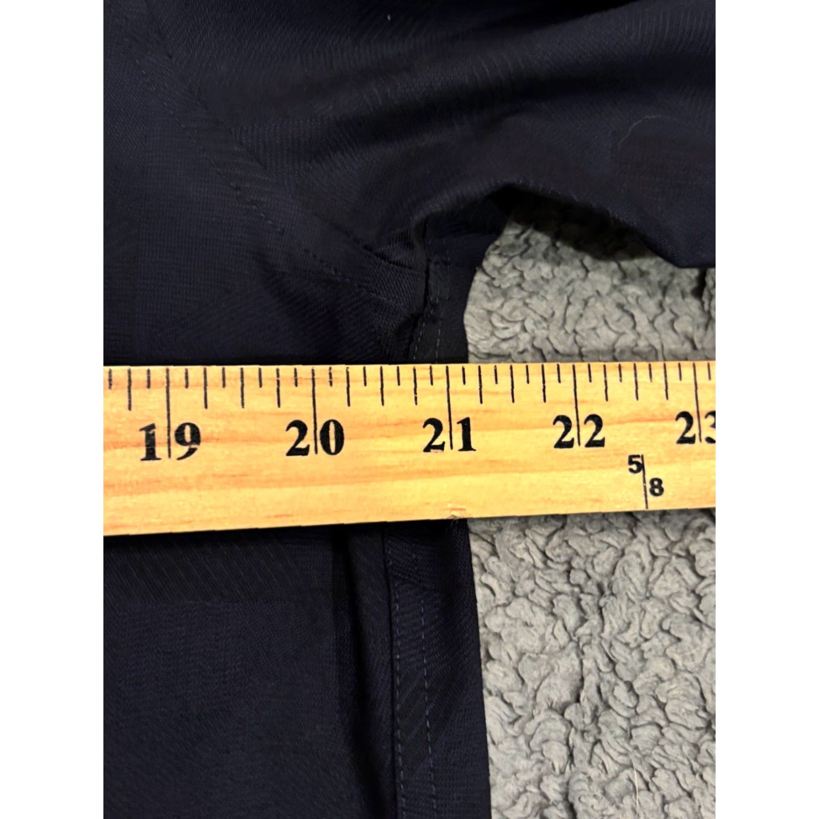 Calvin Klein Calvin Klein Shirt Mens 15.5 32 Slim-Fit Non-Iron Navy Blue Pattern Dress Shirt Long Sleeve Barrel Cuff Mens Regular Size 15.5 Size US L / EU 52-54 / 3 - 4 Thumbnail