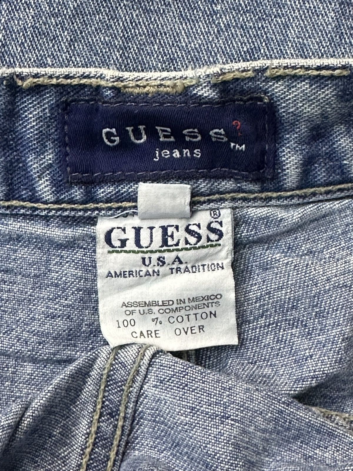Guess × Kanye West × Vintage GUESS JEANS USA Size US 36 / EU 52 - 8 Thumbnail