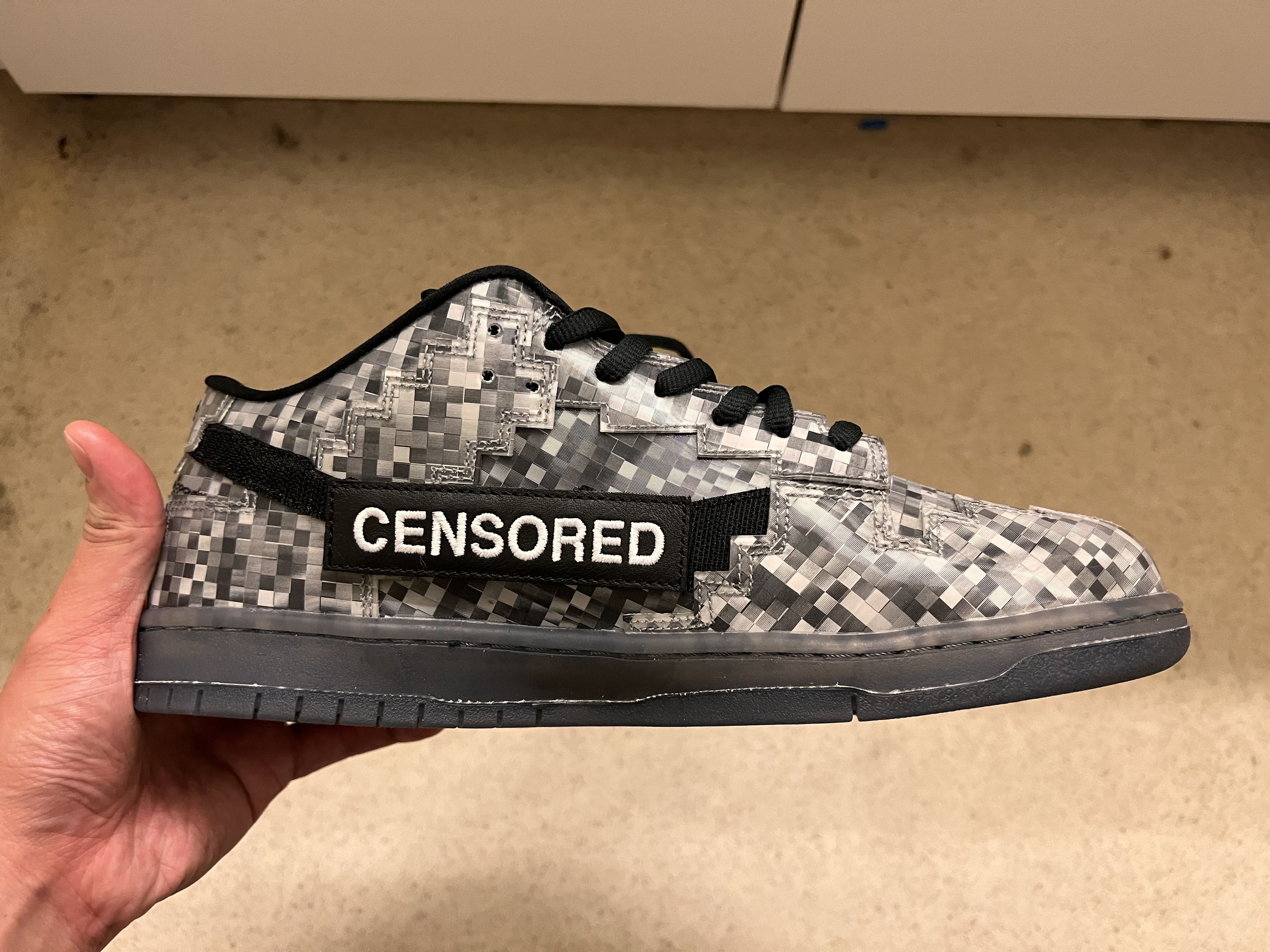 image of Fugazi Censored Slugs Shoes in Grey, Men's (Size 12)