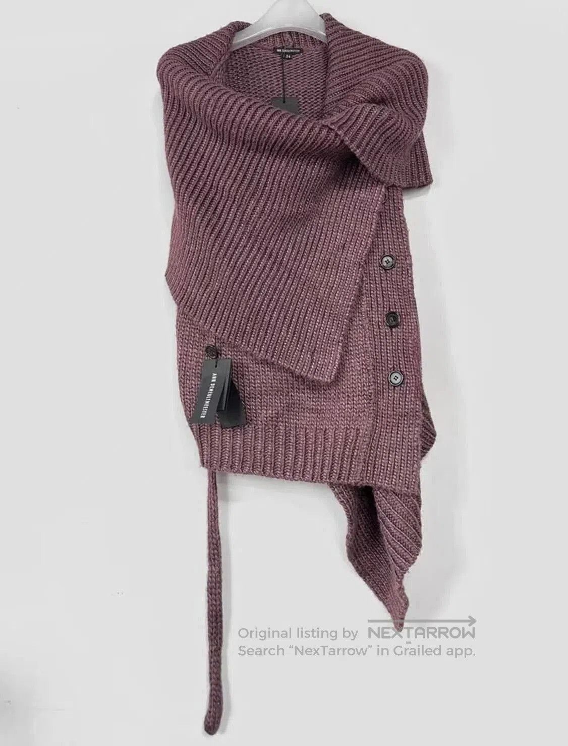 Ann Demeulemeester Ann Demeulemeester Knit Coat. Size XS / US 0-2 / IT 36-38 - 7 Thumbnail
