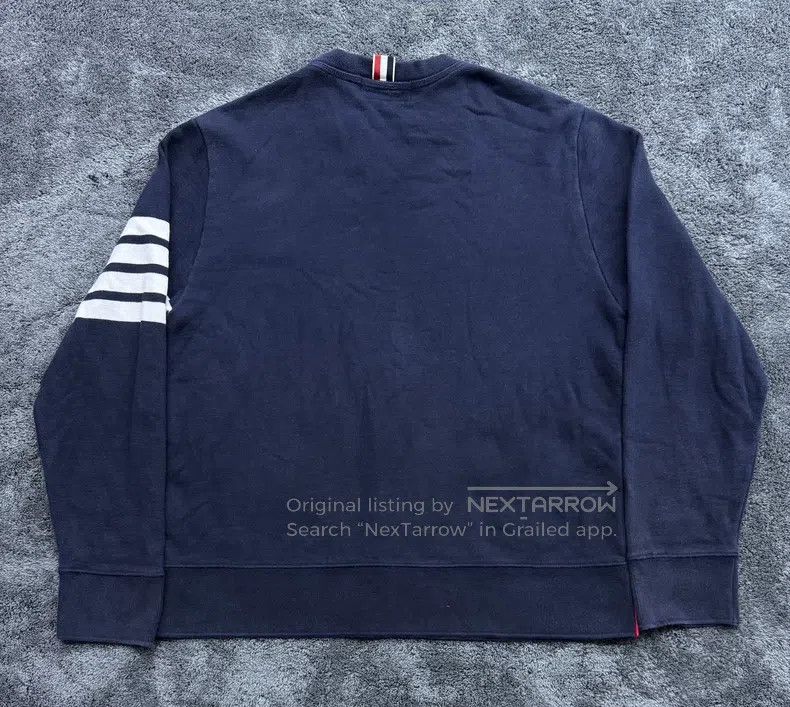 Thom Browne Thom Browne Blue hoodie Size US XL / EU 56 / 4 - 2 Thumbnail