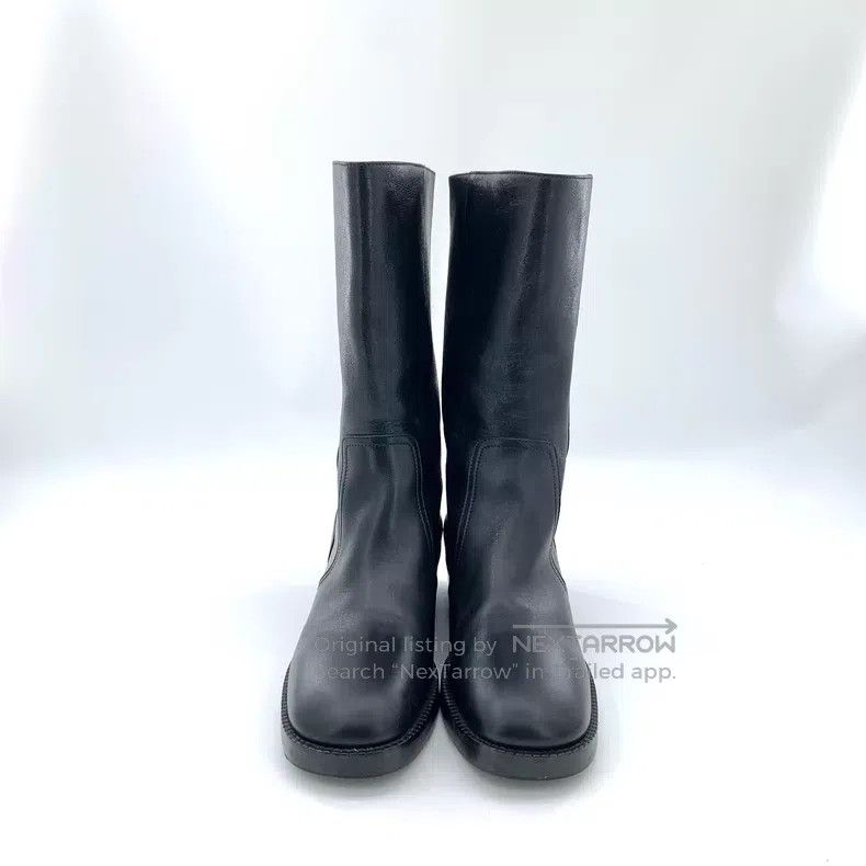 Dior Dior Black leather round toe hidden buckle design casual f Size US 7.5 / IT 37.5 - 3 Thumbnail
