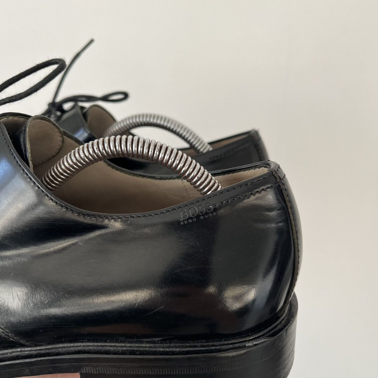Hugo Boss Vintage Platform Leather Hugo Boss Boots Underground Look Size US 9 / EU 42 - 6 Thumbnail