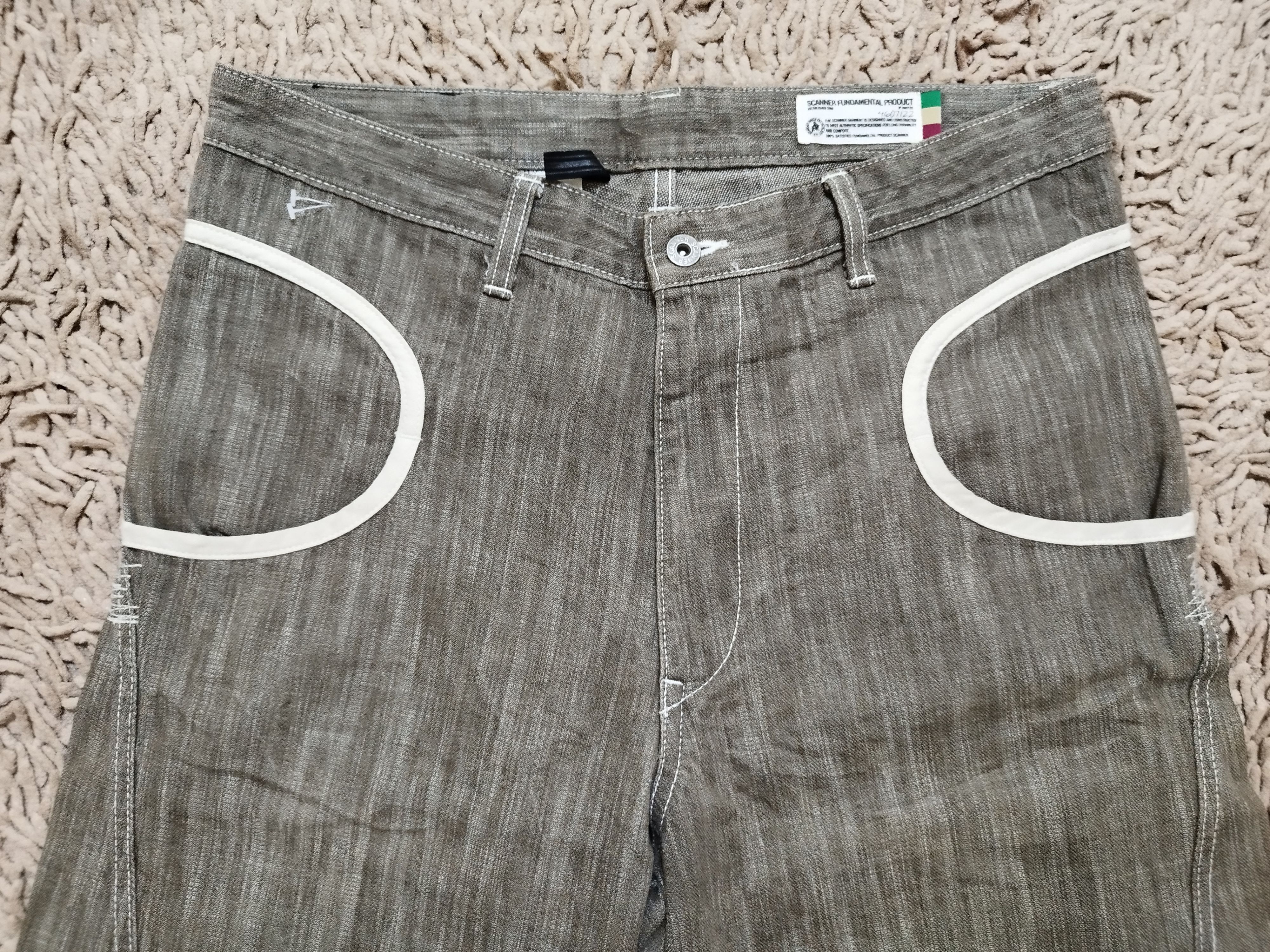 If Six Was Nine × Japanese Brand Scanner Fundamental jeans nice design Size US 34 / EU 50 - 2 Thumbnail