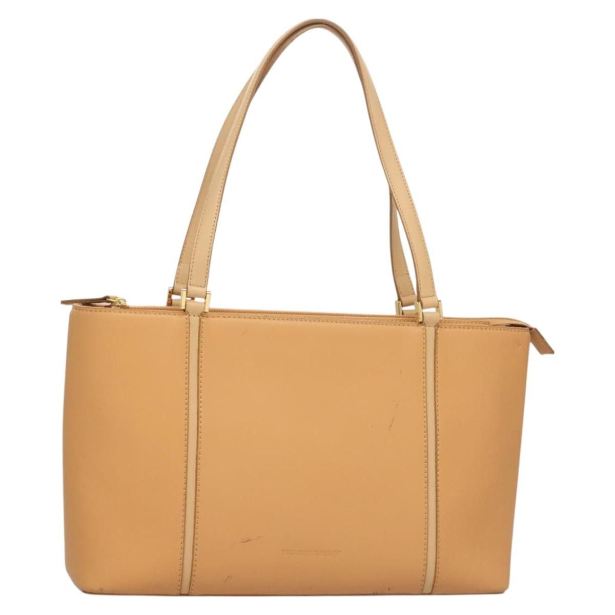 Burberry Burberry Handle Tote Leather Size ONE SIZE - 1 Thumbnail