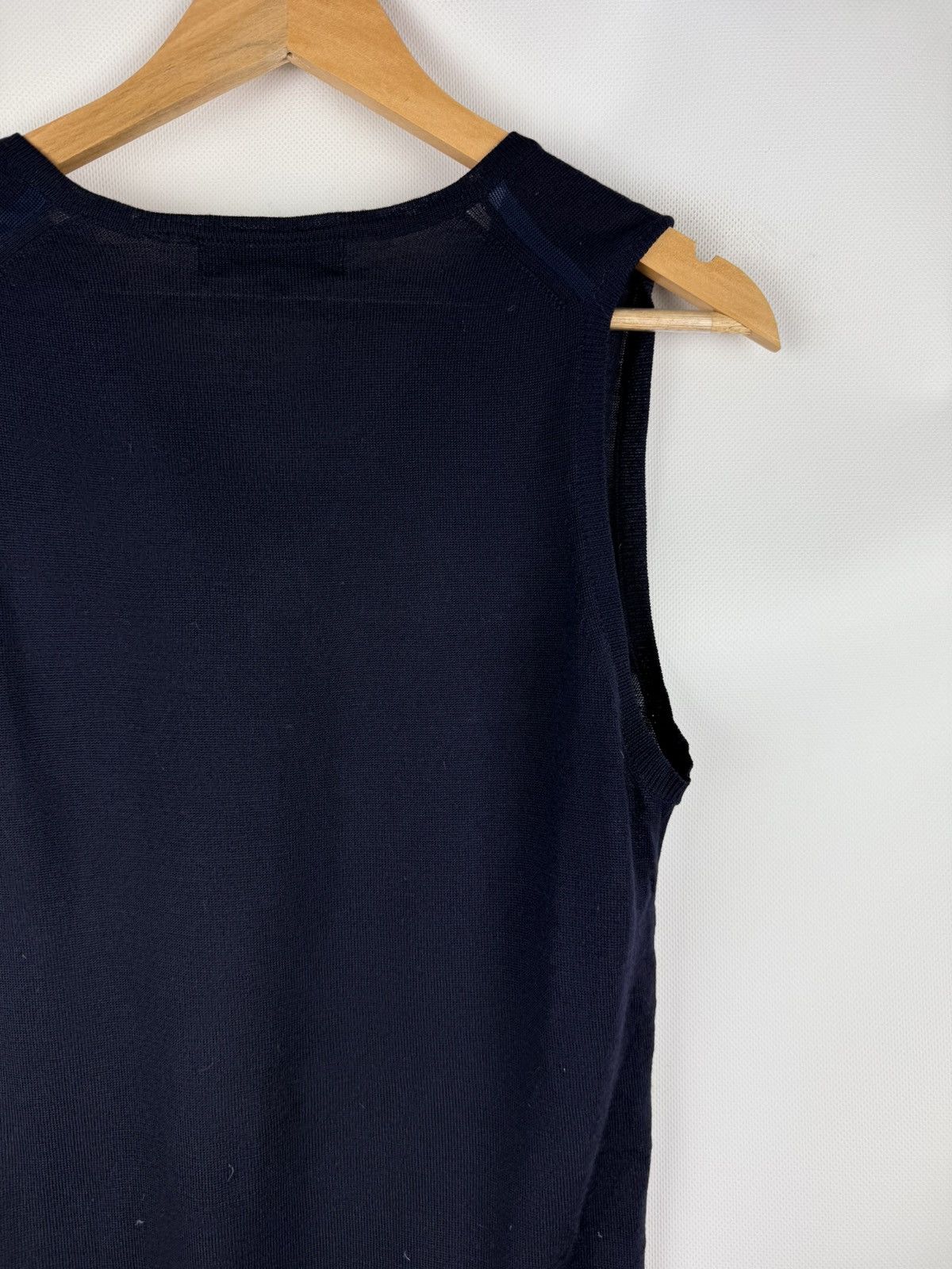 Comme Ca Ism Comme Ca Ism Japanese Knitted Sleeveless Wool Vest Sweater Size US M / EU 48-50 / 2 - 16 Thumbnail