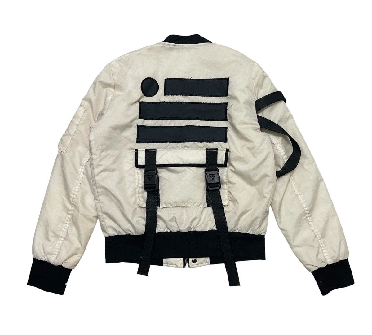 Other RARE ISSEY MIYAKE INSPIRED BONDAGE BOMBER JACKET BRAND TKPA Size US L / EU 52-54 / 3 - 3 Thumbnail