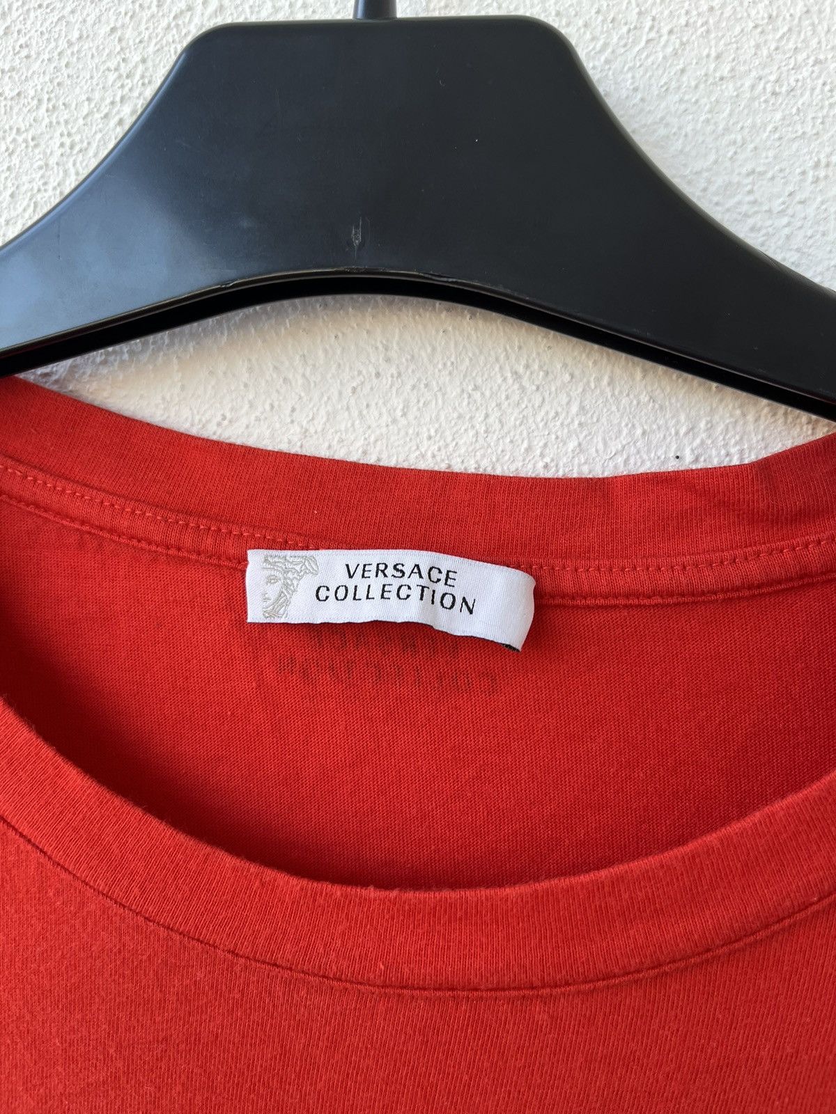 Designer × Versace Versace Collection Red T-shirt Tee Size US XL / EU 56 / 4 - 7 Thumbnail