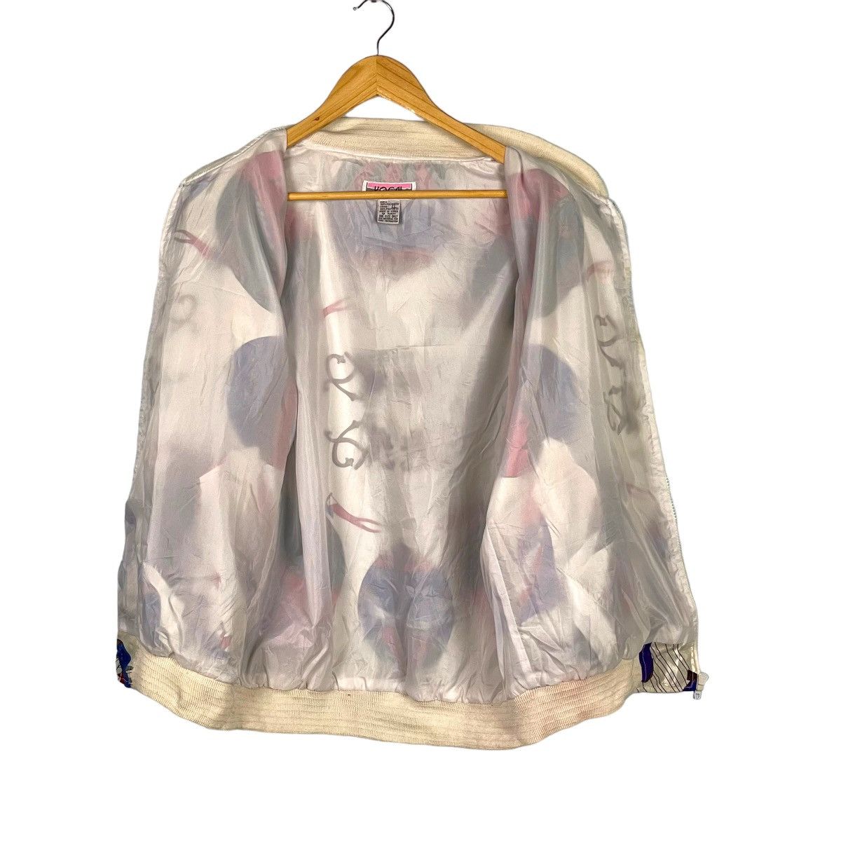 Japanese Brand Vintage 90s Baroque Sensation Bomber Jacket Size ONE SIZE - 14 Thumbnail