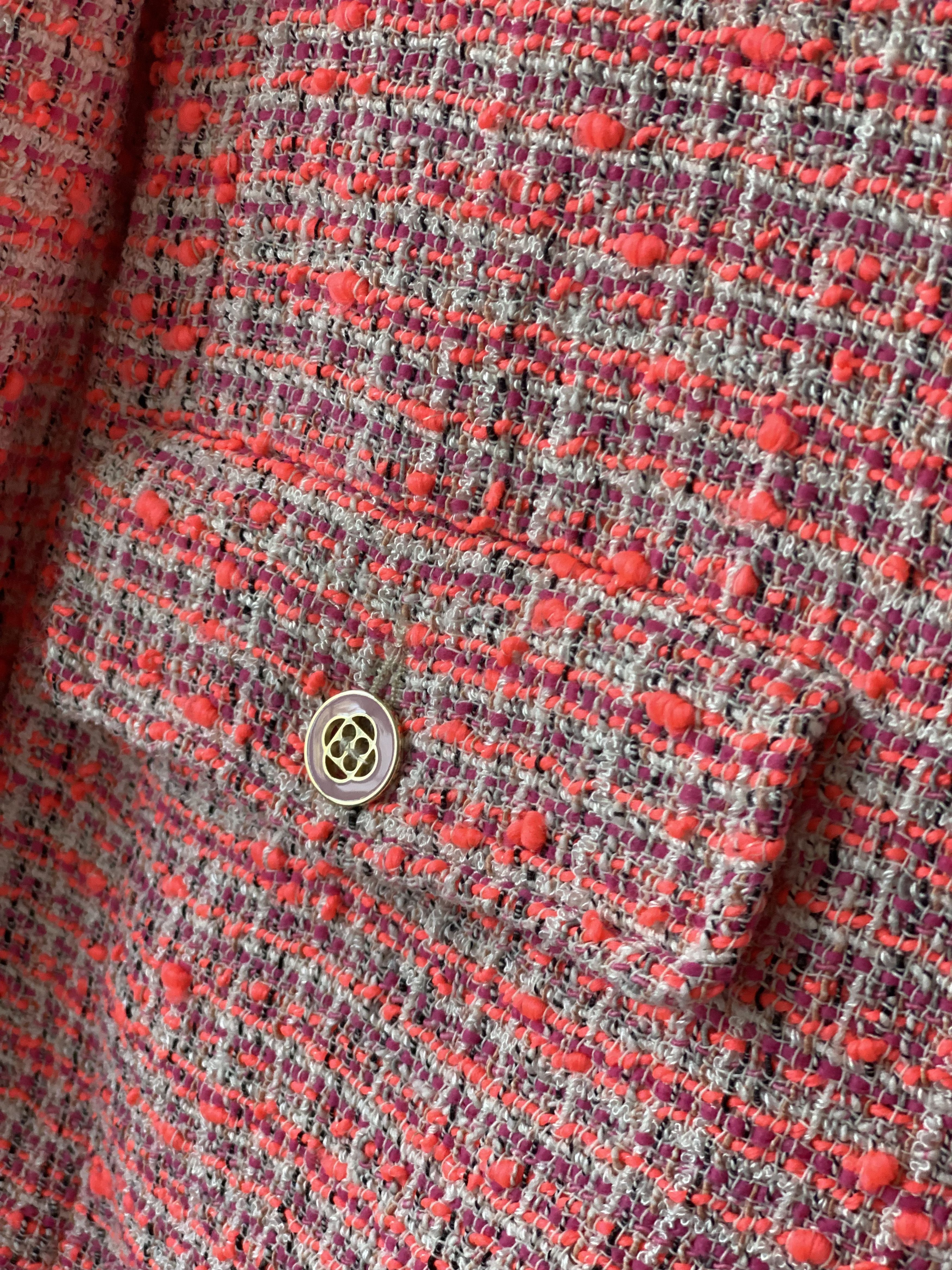Other pink neon tweed blazer claudie perlot Size M / US 6-8 / IT 42-44 - 5 Thumbnail