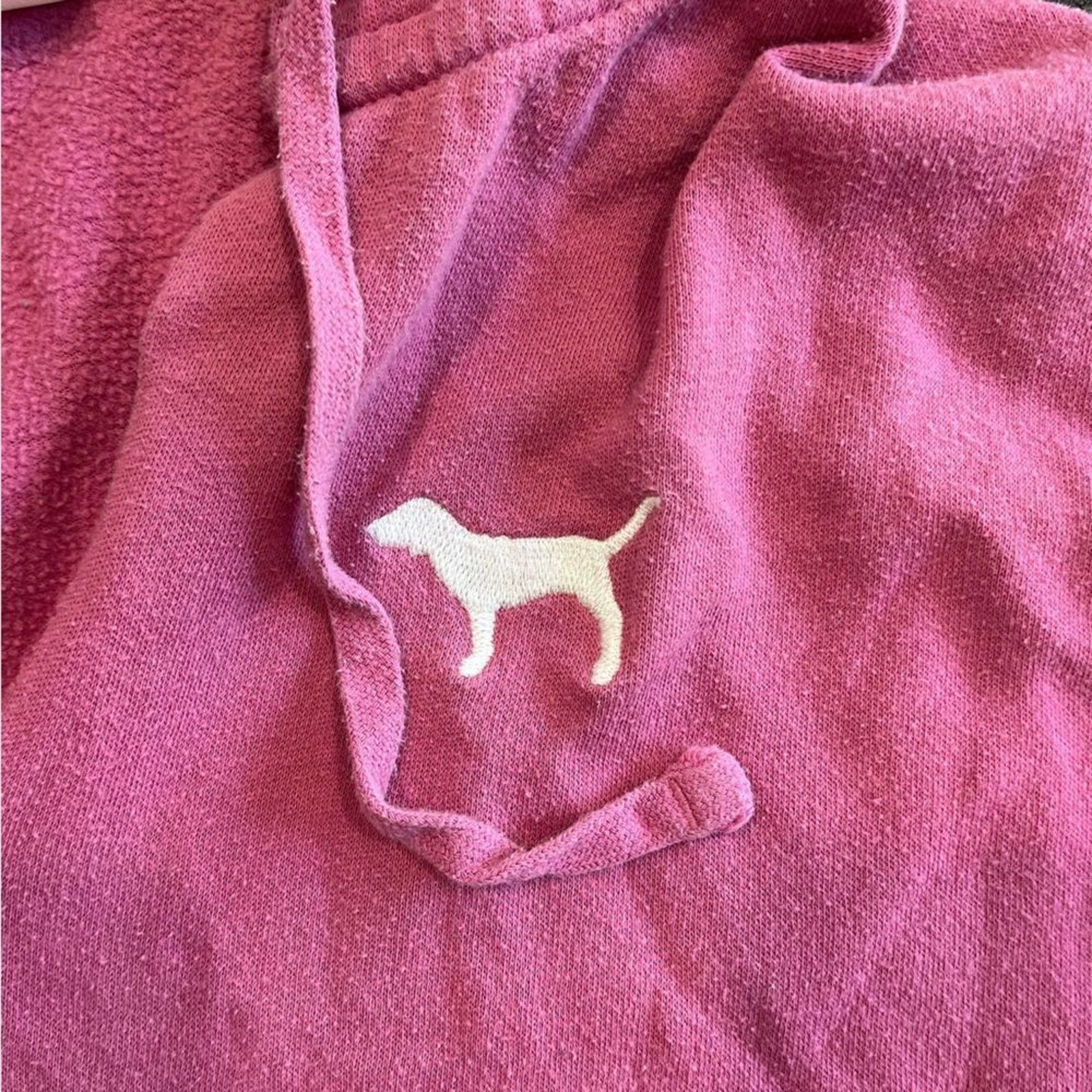 Vintage Victoria’s Secret PINK Pullover Hoodie Medium Size M / US 6-8 / IT 42-44 - 3 Thumbnail