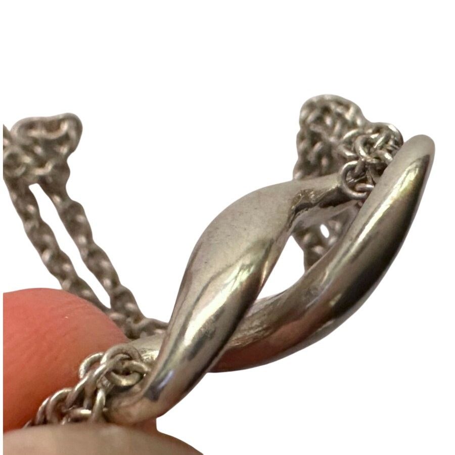 Tiffany & Co. Tiffany & Co Infinity Double Chain Pendant and Necklace Size ONE SIZE - 9 Thumbnail