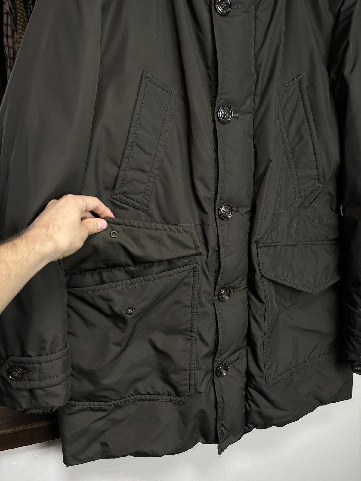 Moncler Moncler Down Parka Long Jacket Coat Size L / US 10 / IT 46 - 10 Thumbnail