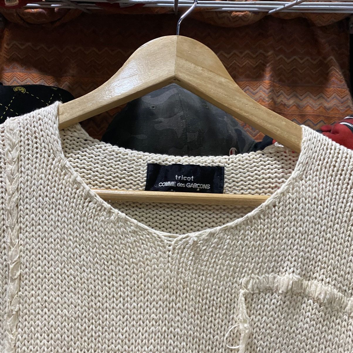 Comme des Garcons Vintage Tricot Comme des Garçons Reconstruct Knit Sweater Size US M / EU 48-50 / 2 - 9 Thumbnail