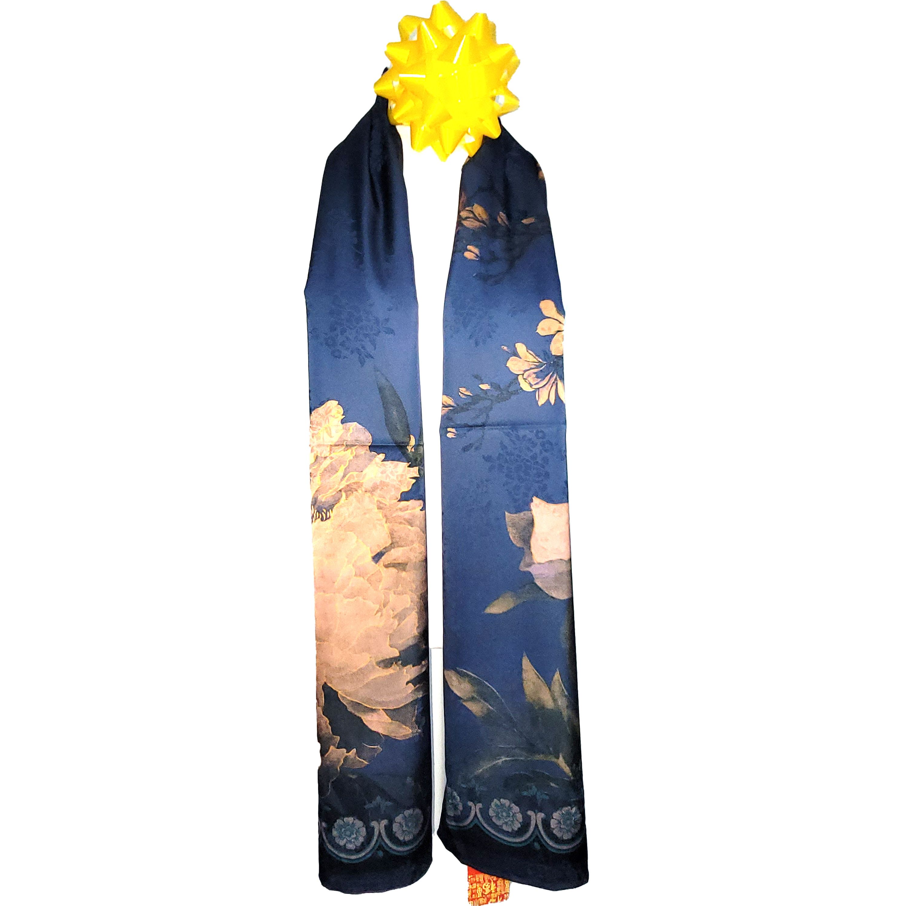 Other NWT Double-Sided Double-Layer Long Silk Scarf 27"x70" PK5988 Size ONE SIZE - 7 Thumbnail