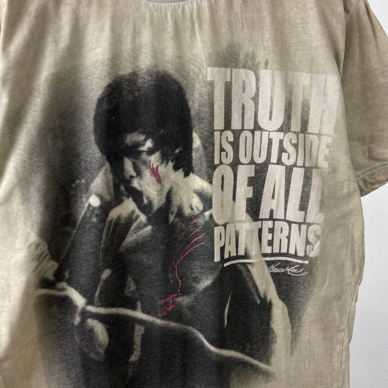 Vintage Bruce Lee Vintage T-Shirt Overprint Movie Rare Size US M / EU 48-50 / 2 - 3 Thumbnail